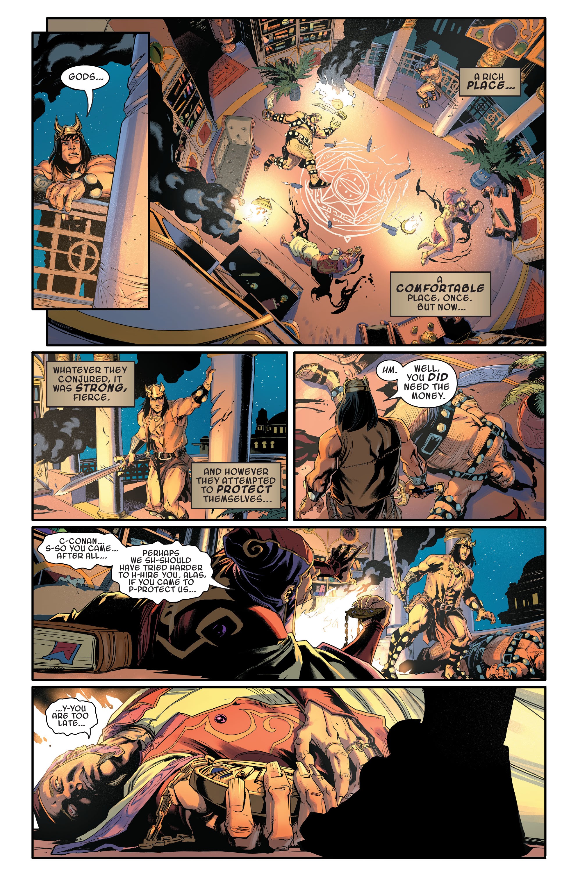 Read online Conan: Exodus And Other Tales comic -  Issue # TPB - 70