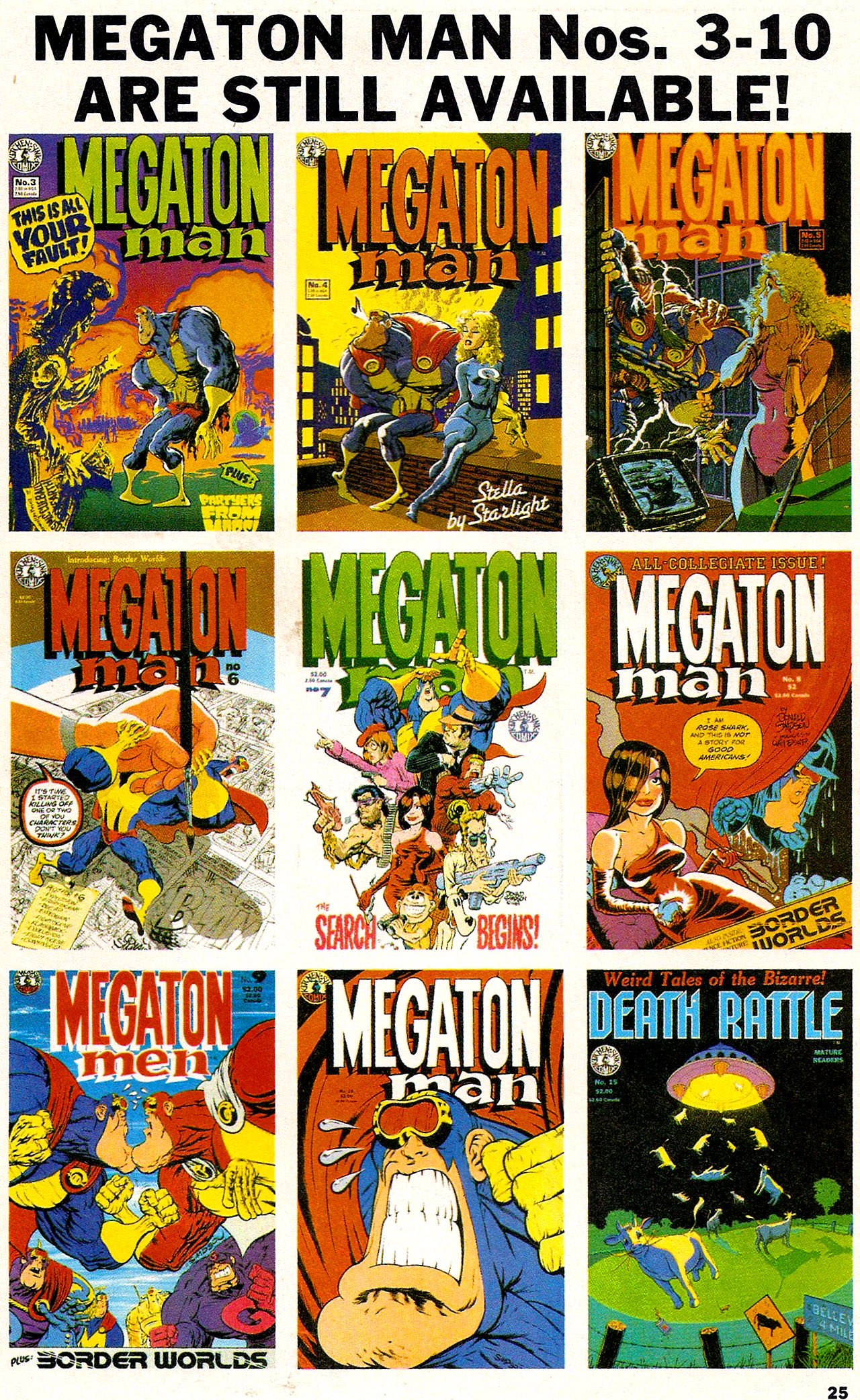 Read online The Return Of Megaton Man comic -  Issue #3 - 27