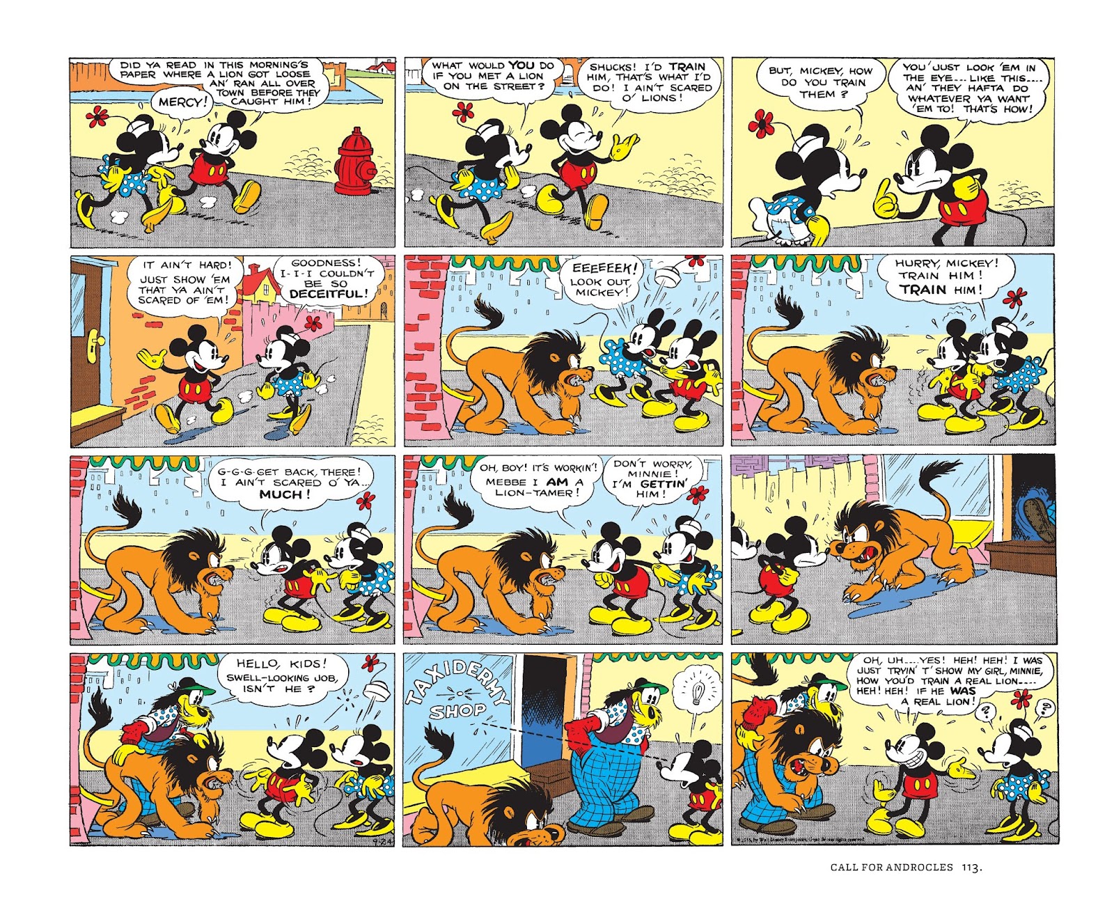 Walt Disney's Mickey Mouse Color Sundays issue TPB 1 (Part 2) - Page 13