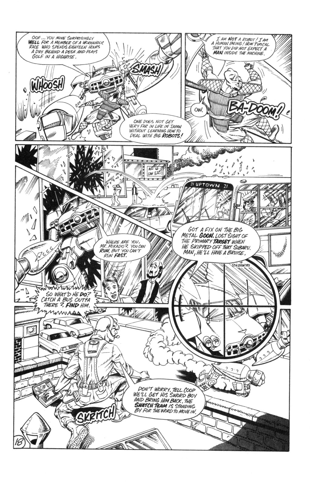 Read online Paul the Samurai (1992) comic -  Issue #1 - 20
