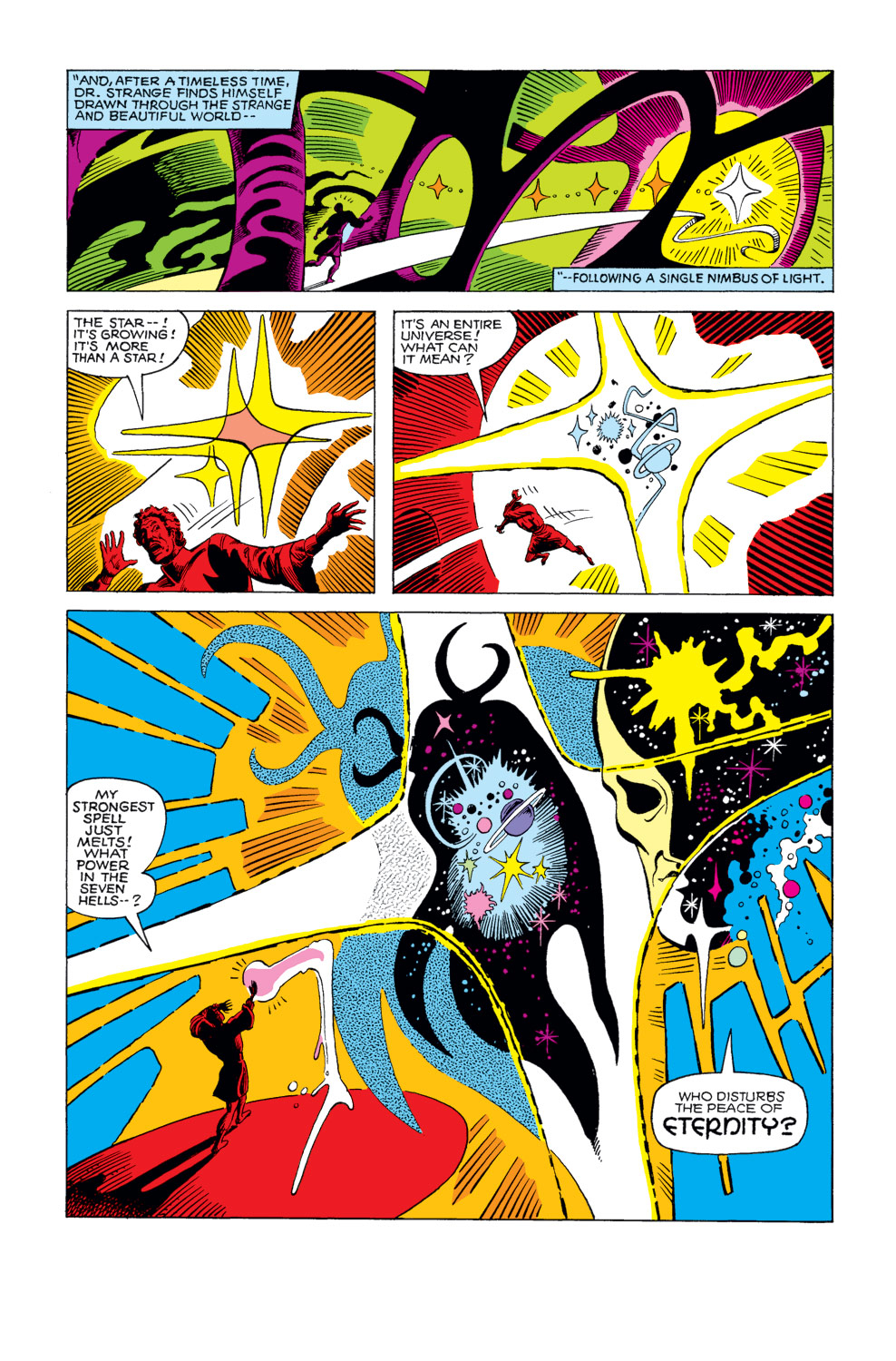 Read online What If? (1977) comic -  Issue #18 - Dr. Strange were a disciple of Dormammu - 21