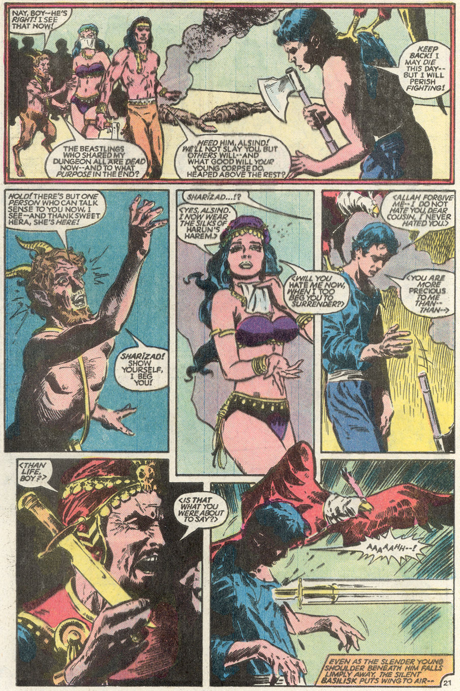 Read online Arak Son of Thunder comic -  Issue #39 - 22