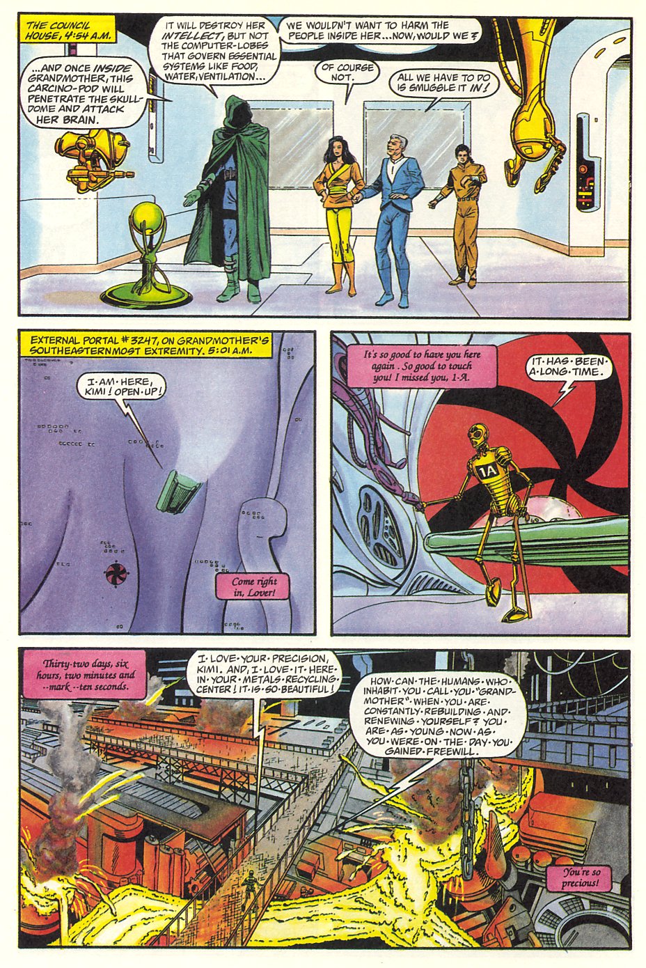 Read online Magnus Robot Fighter (1991) comic -  Issue #6 - 10