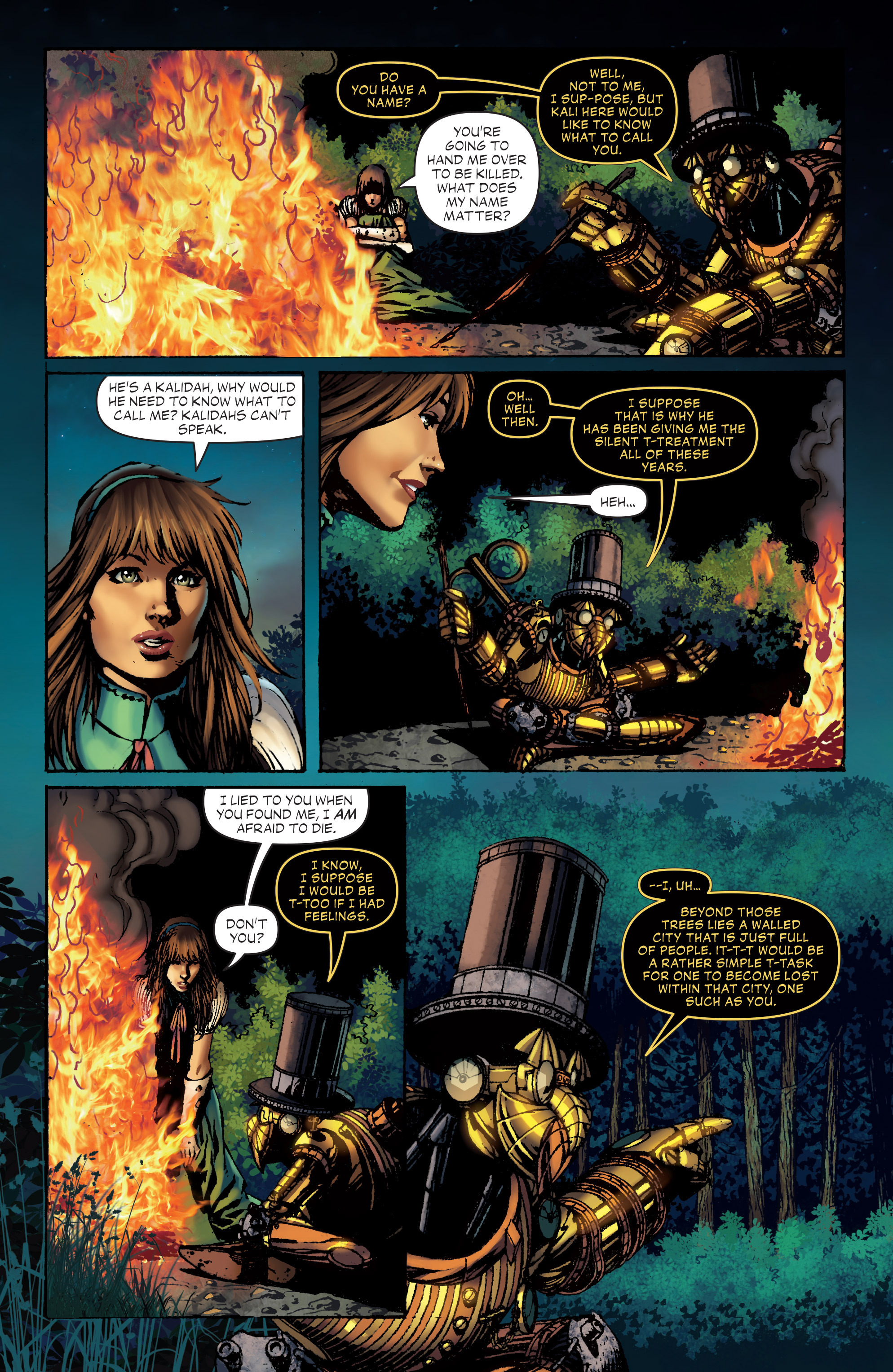 Read online Legends of Oz: Tik-Tok and the Kalidah comic -  Issue #2 - 7
