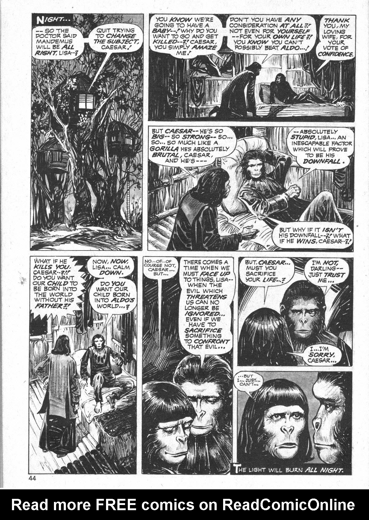 Read online Planet of the Apes comic -  Issue #22 - 45