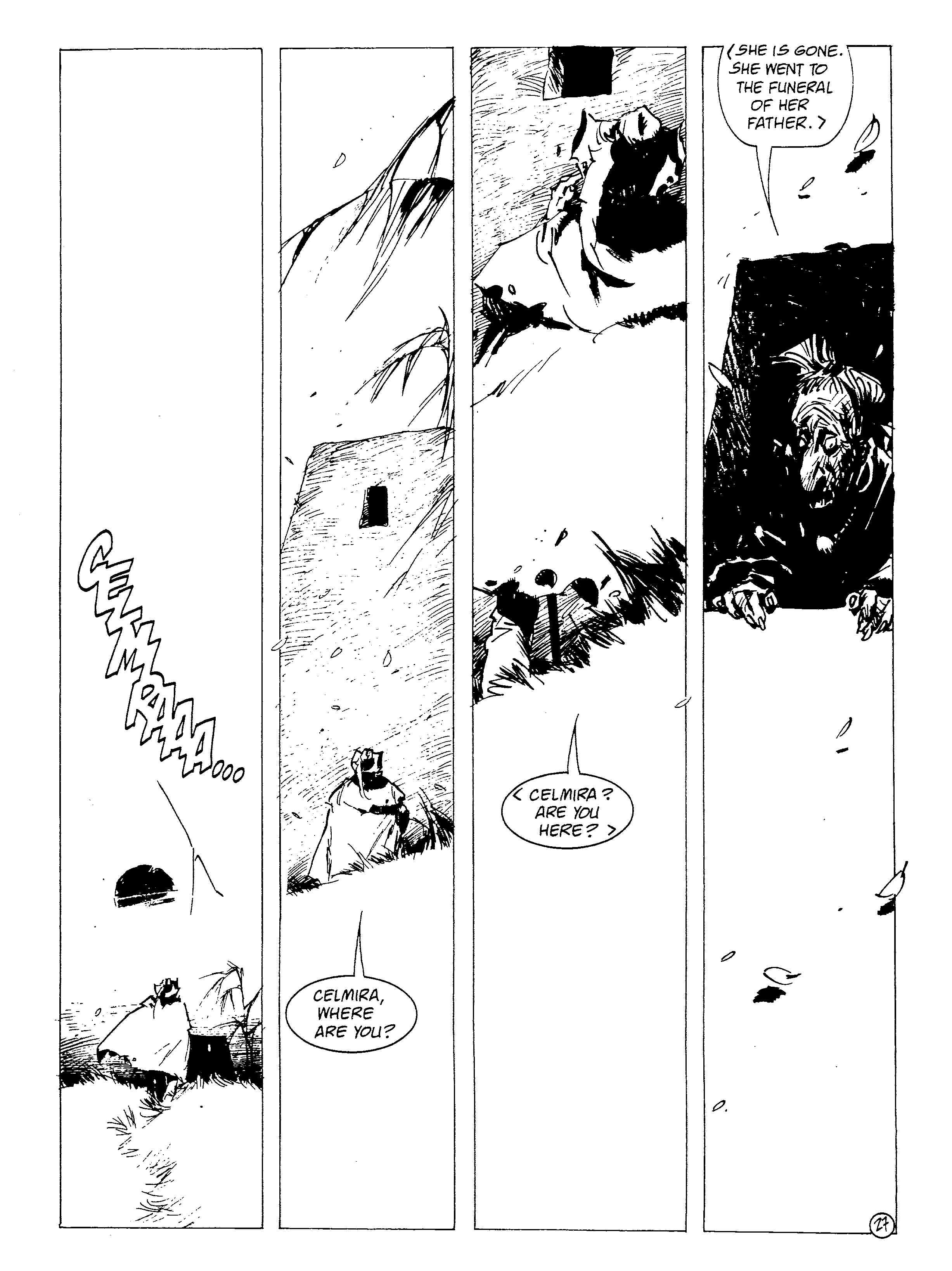 Read online Alvar Mayor: Death and Silver comic -  Issue # Full - 28
