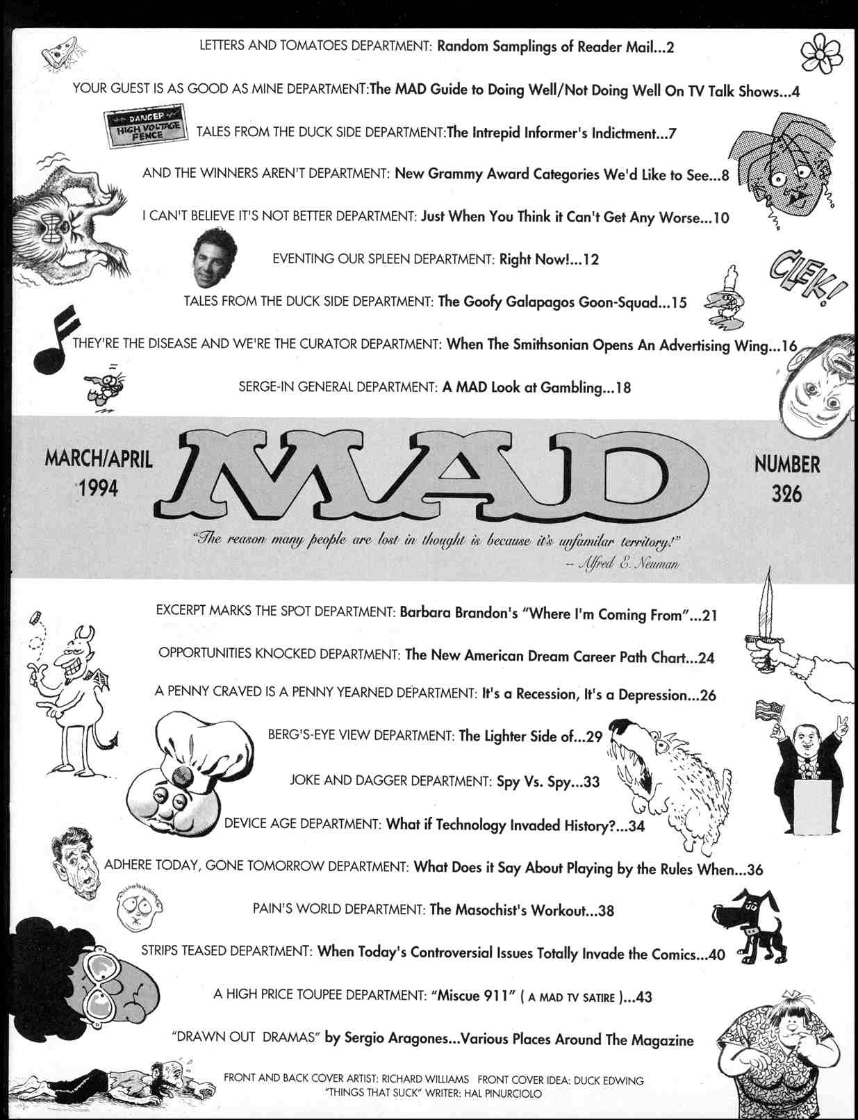 Read online MAD comic -  Issue #326 - 3