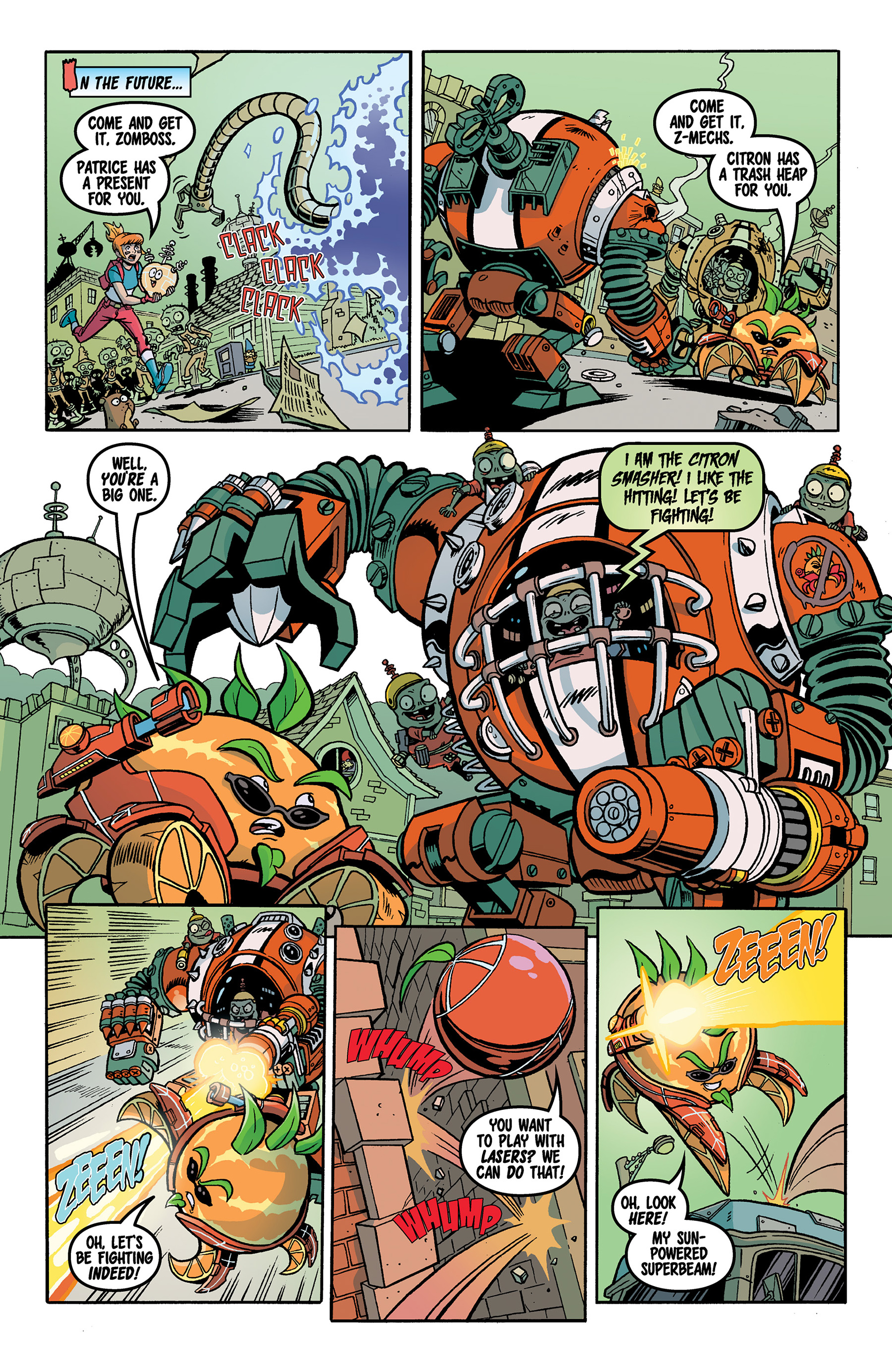 Read online Plants vs. Zombies: Garden Warfare comic -  Issue #3 - 19