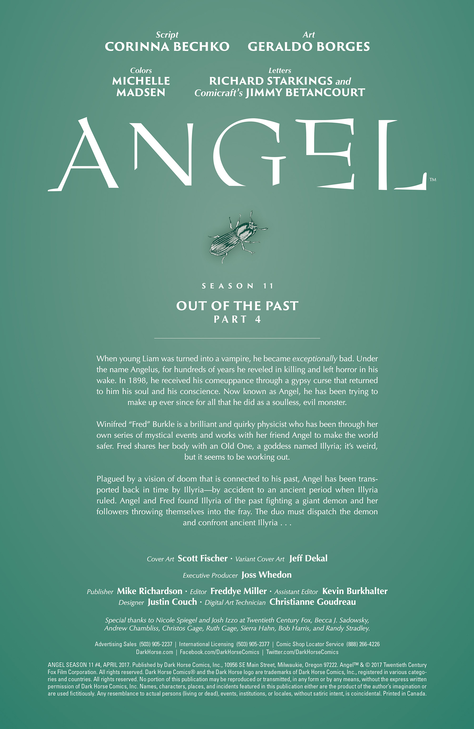 Read online Angel Season 11 comic -  Issue #4 - 2