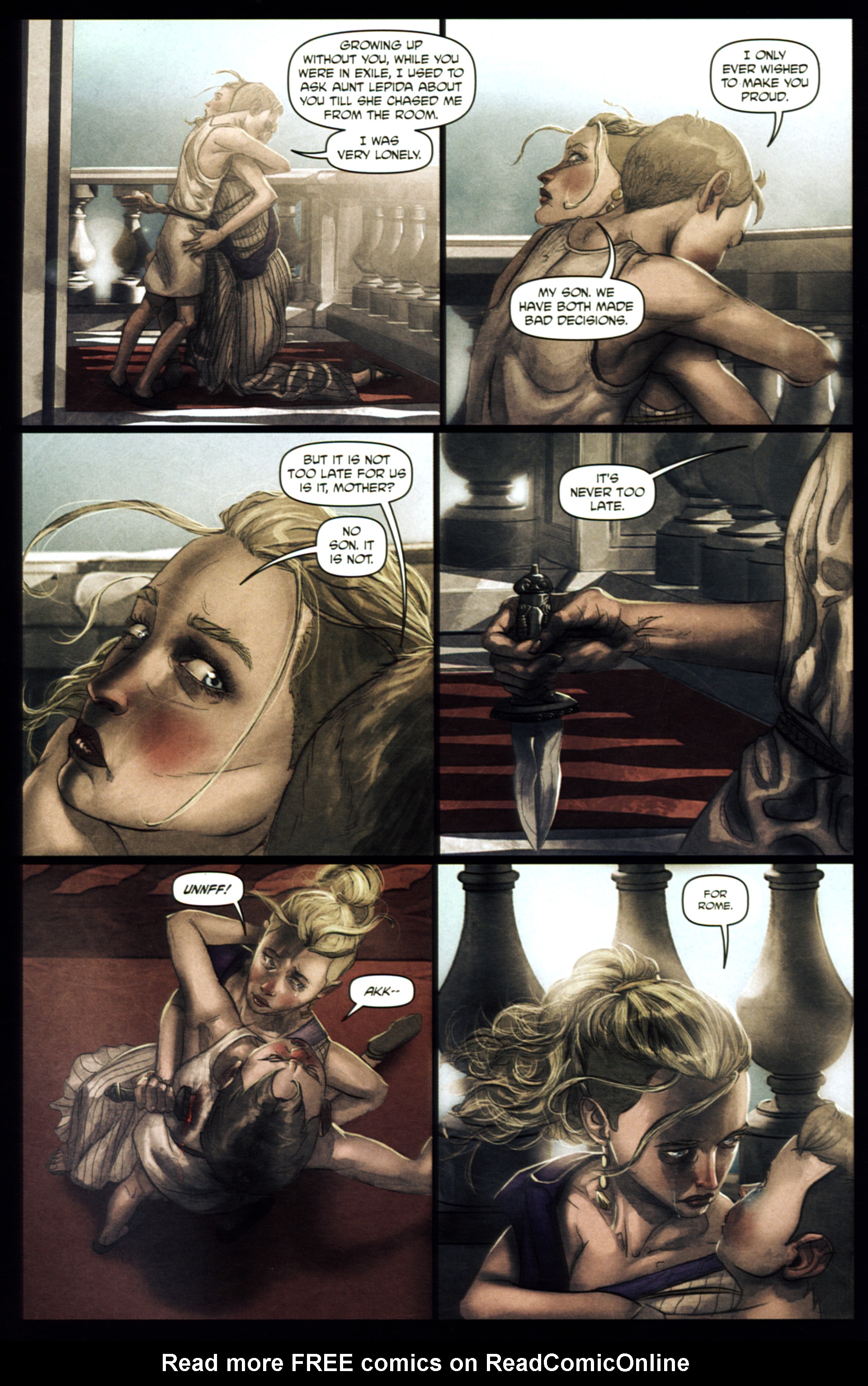 Read online Caligula: Heart of Rome comic -  Issue #6 - 20