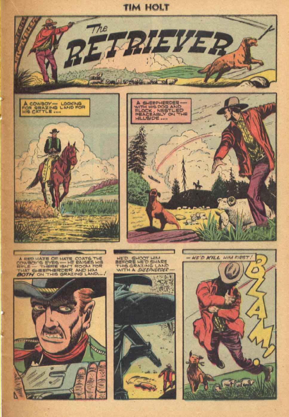 Read online Tim Holt comic -  Issue #35 - 23