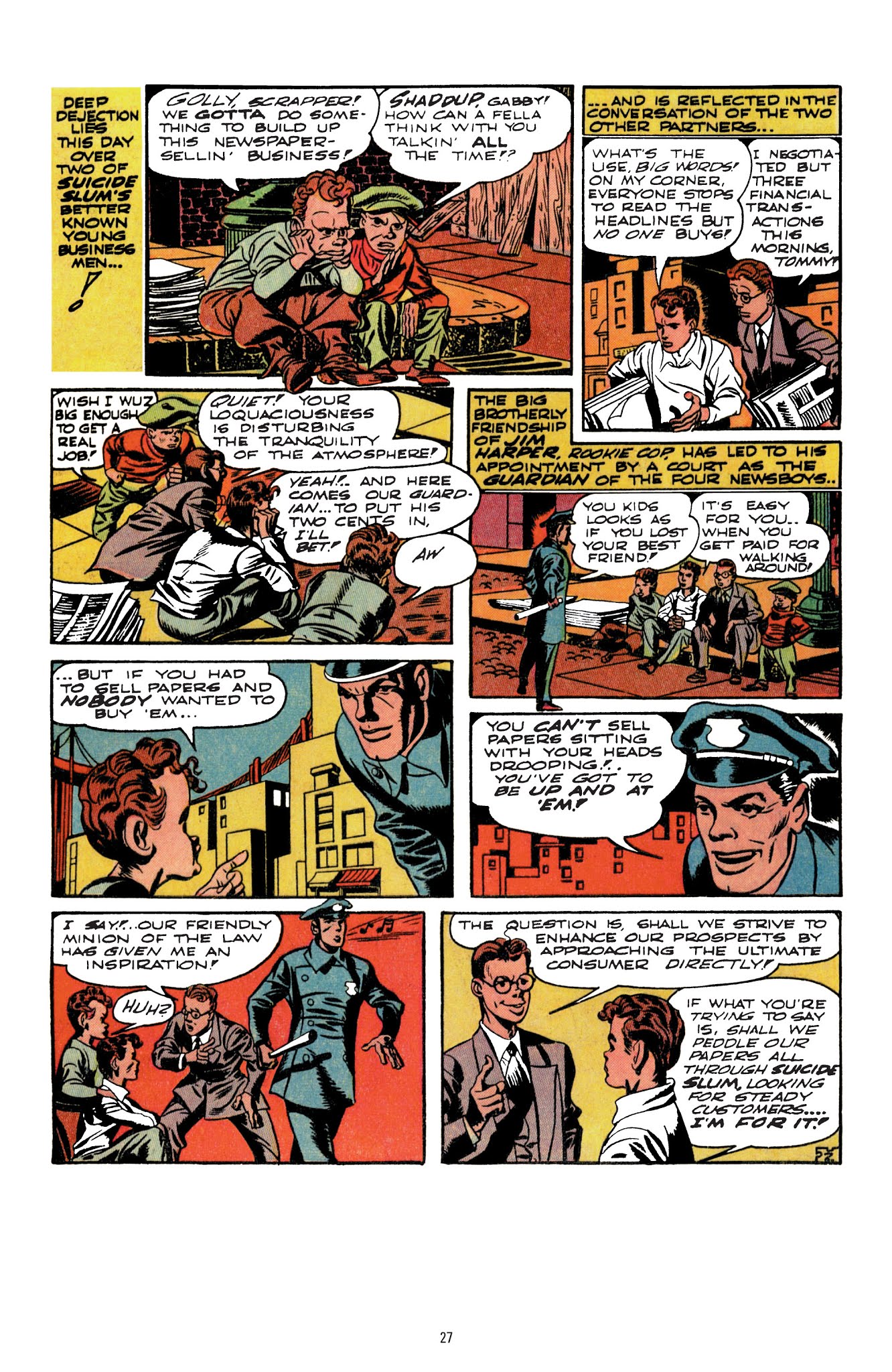 Read online The Newsboy Legion by Joe Simon and Jack Kirby comic -  Issue # TPB 1 (Part 1) - 24