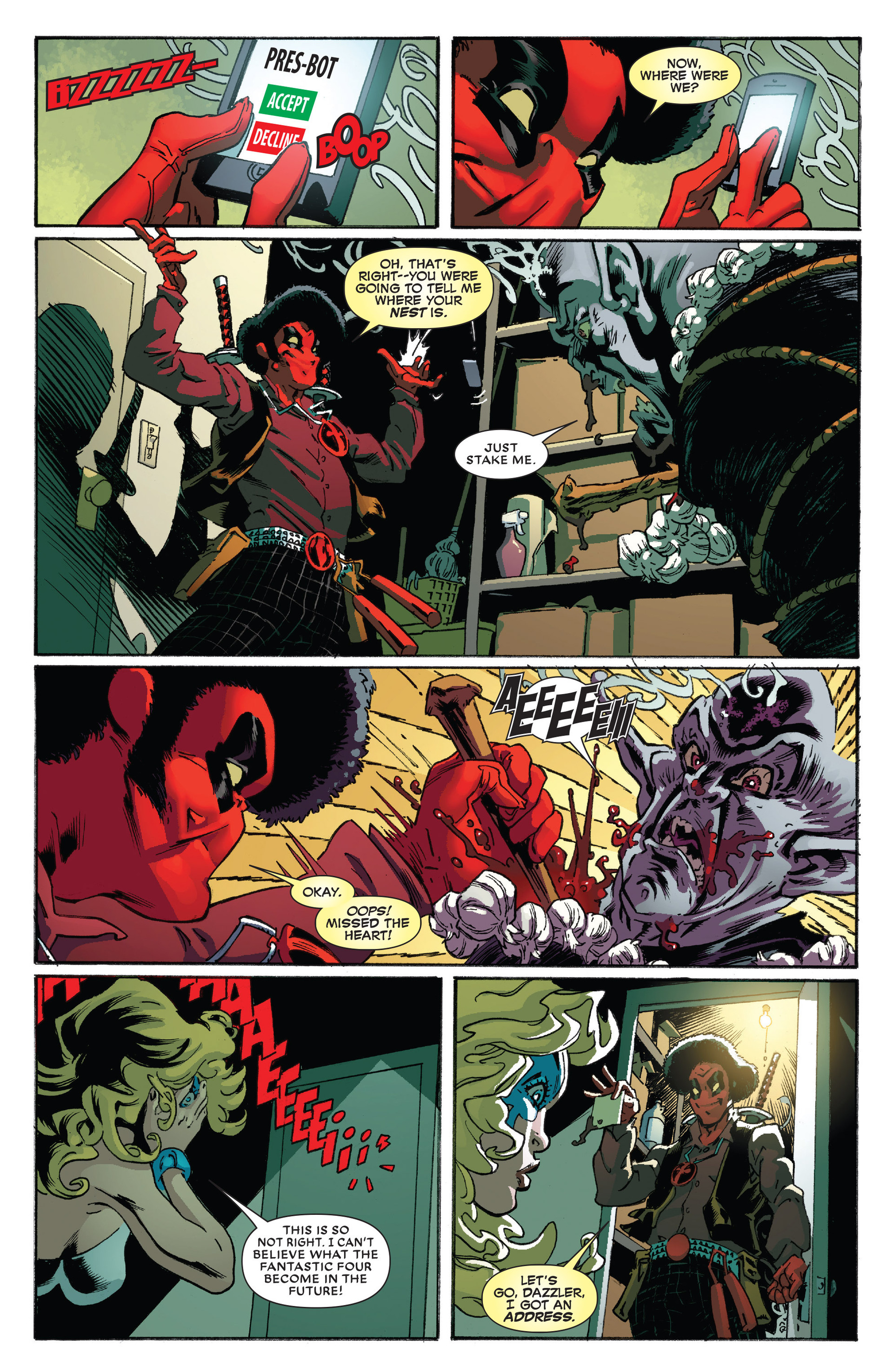 Read online Deadpool (2013) comic -  Issue #31 - 7