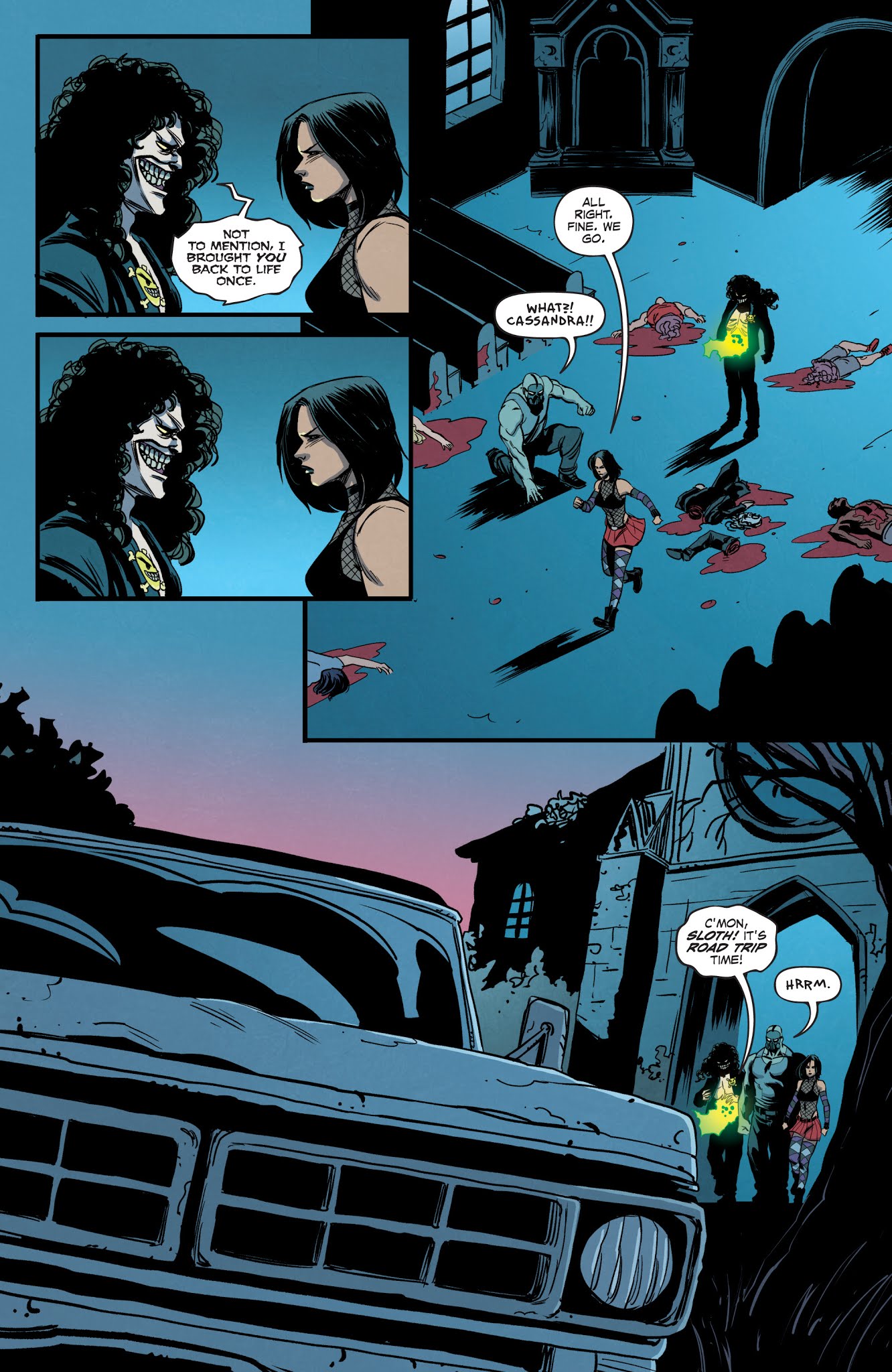 Read online Hack/Slash vs. Chaos comic -  Issue #1 - 13