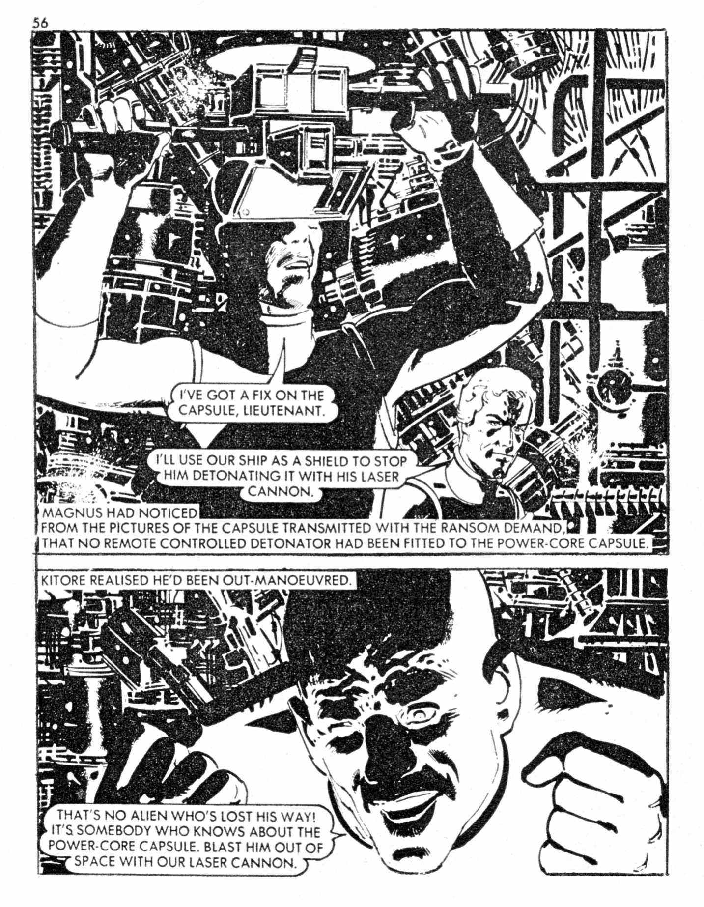 Read online Starblazer comic -  Issue #145 - 56