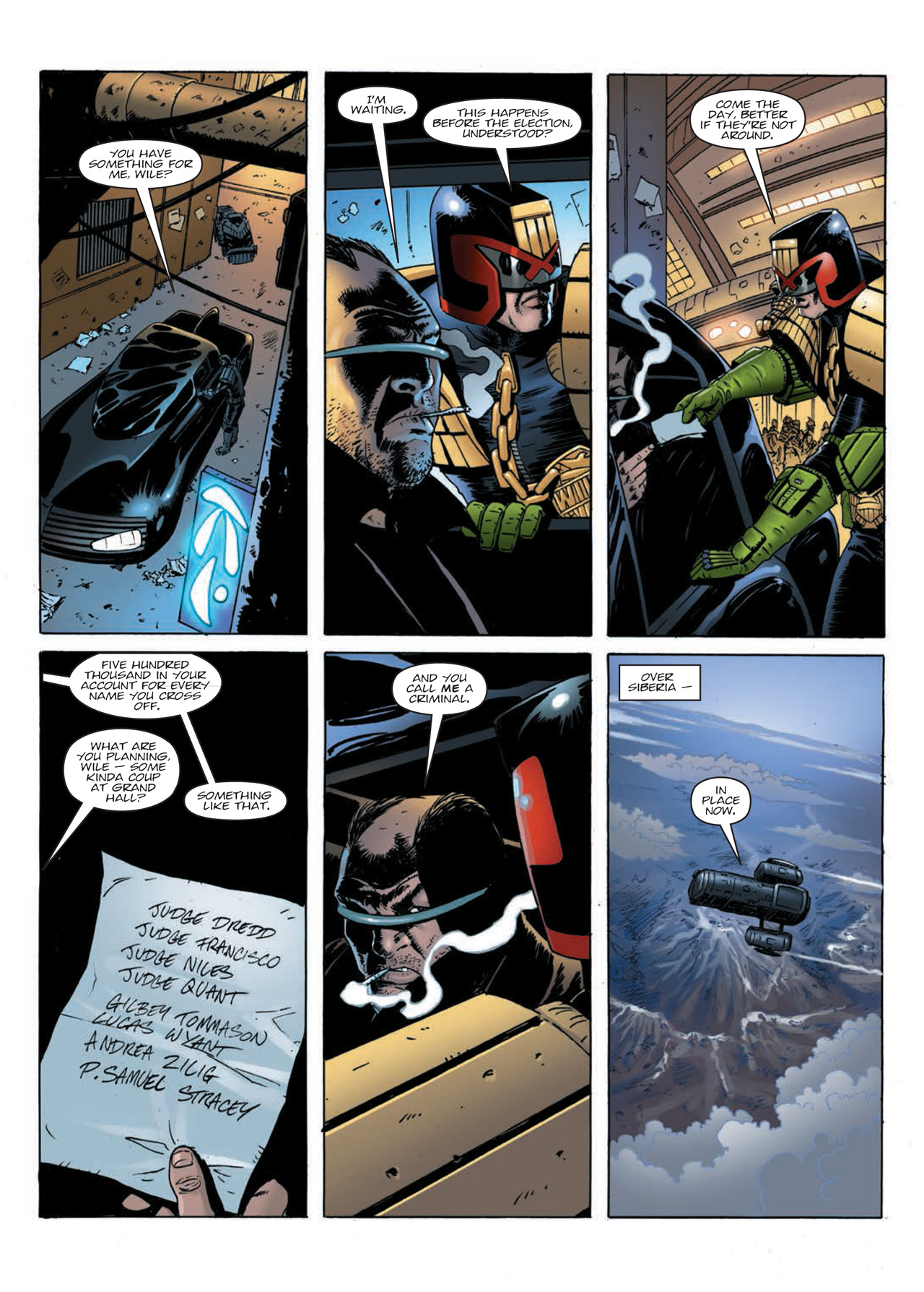 Read online Judge Dredd: Day of Chaos: Endgame comic -  Issue # TPB (Part 1) - 21