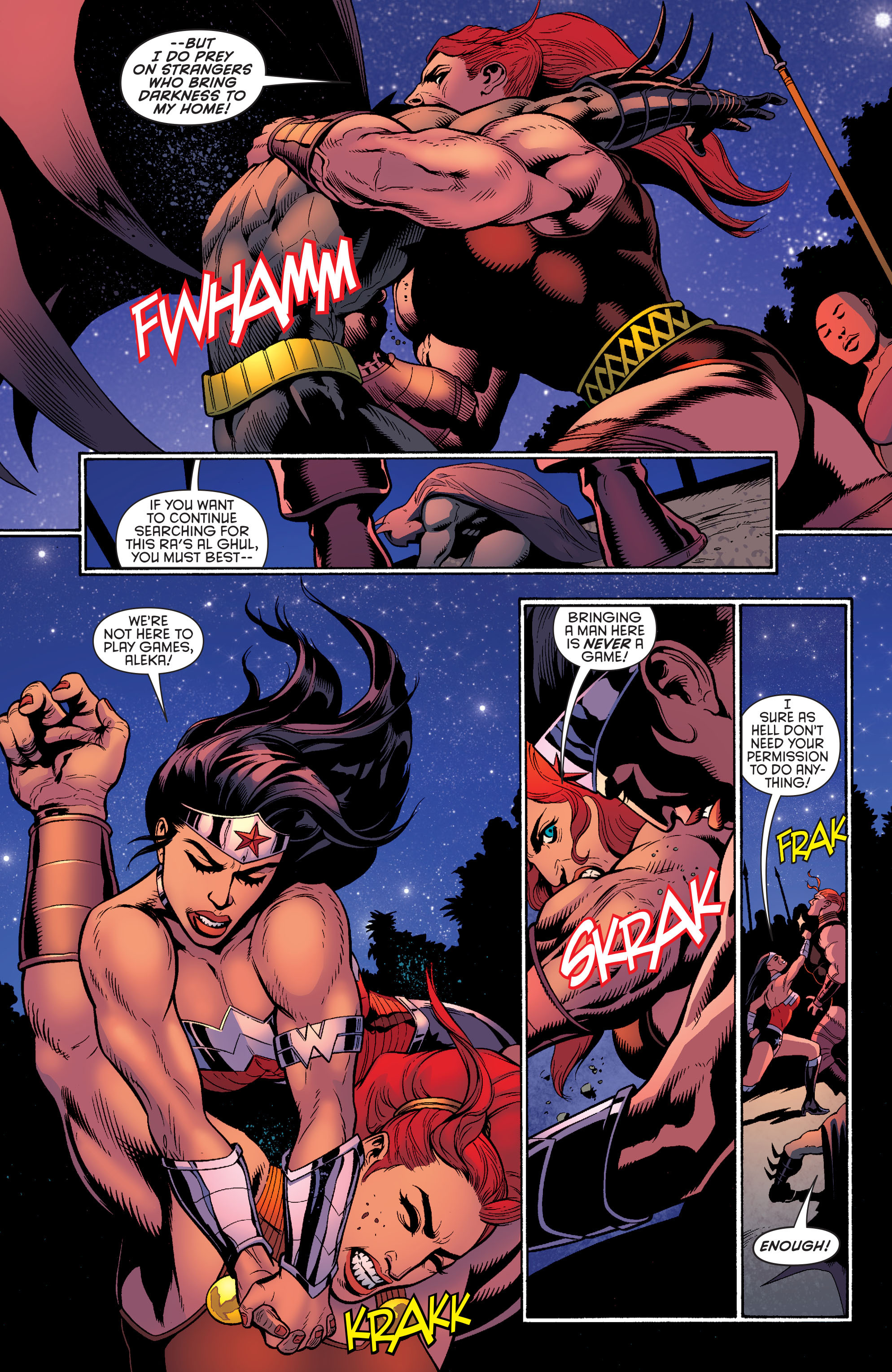 Read online Batman and Robin (2011) comic -  Issue #30 - Batman and Wonder Woman - 5