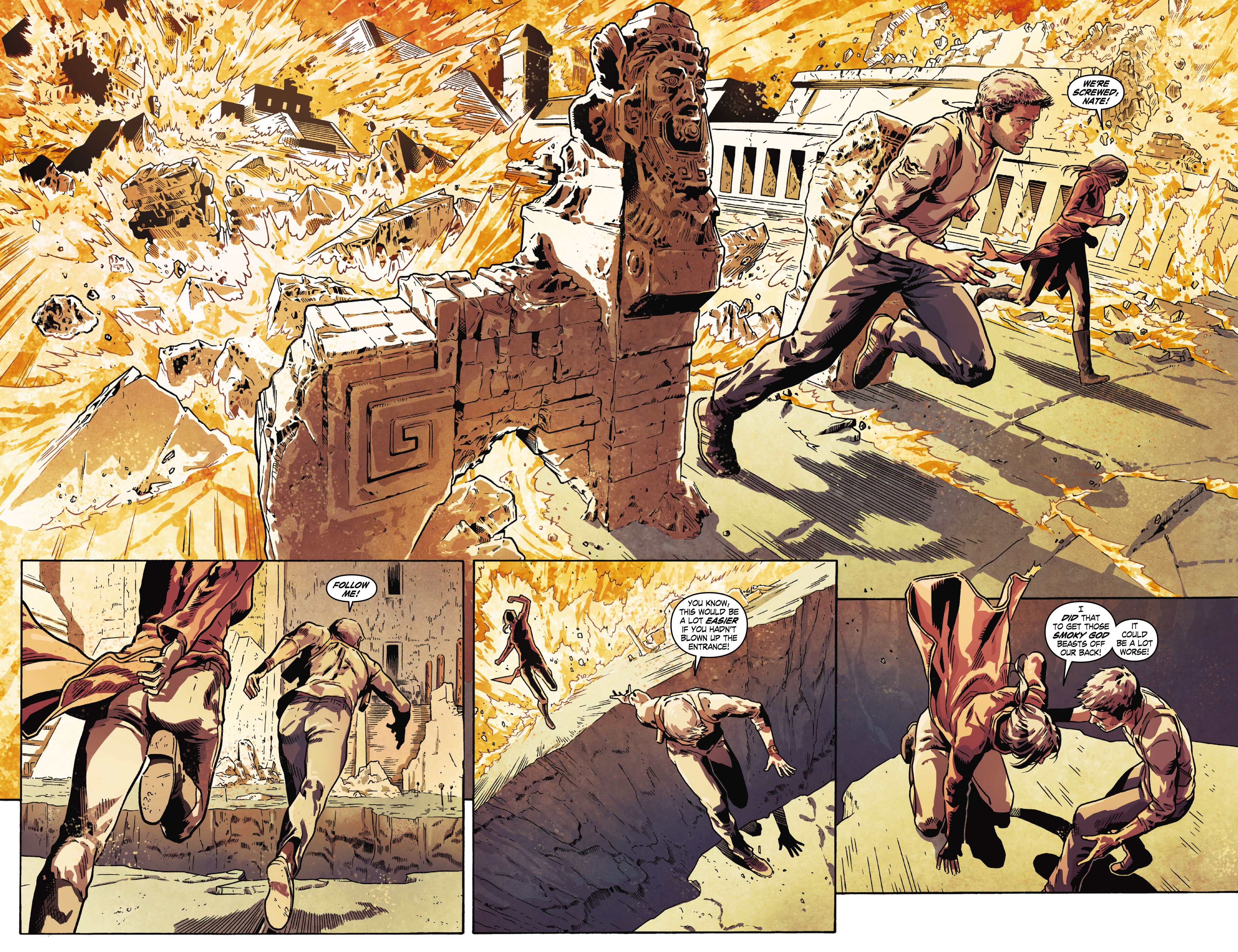 Read online Uncharted comic -  Issue #6 - 4