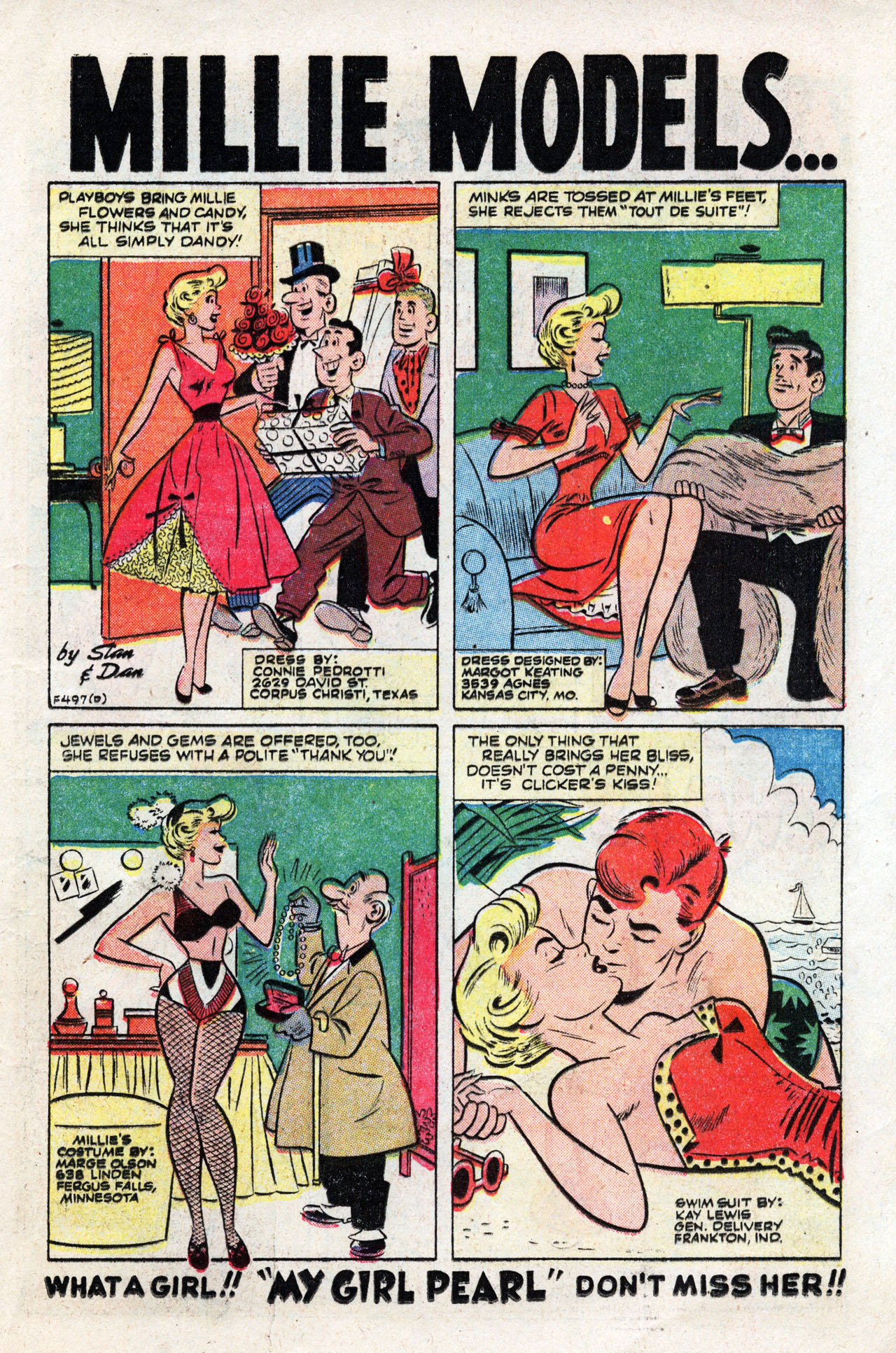 Read online Millie the Model comic -  Issue #59 - 13