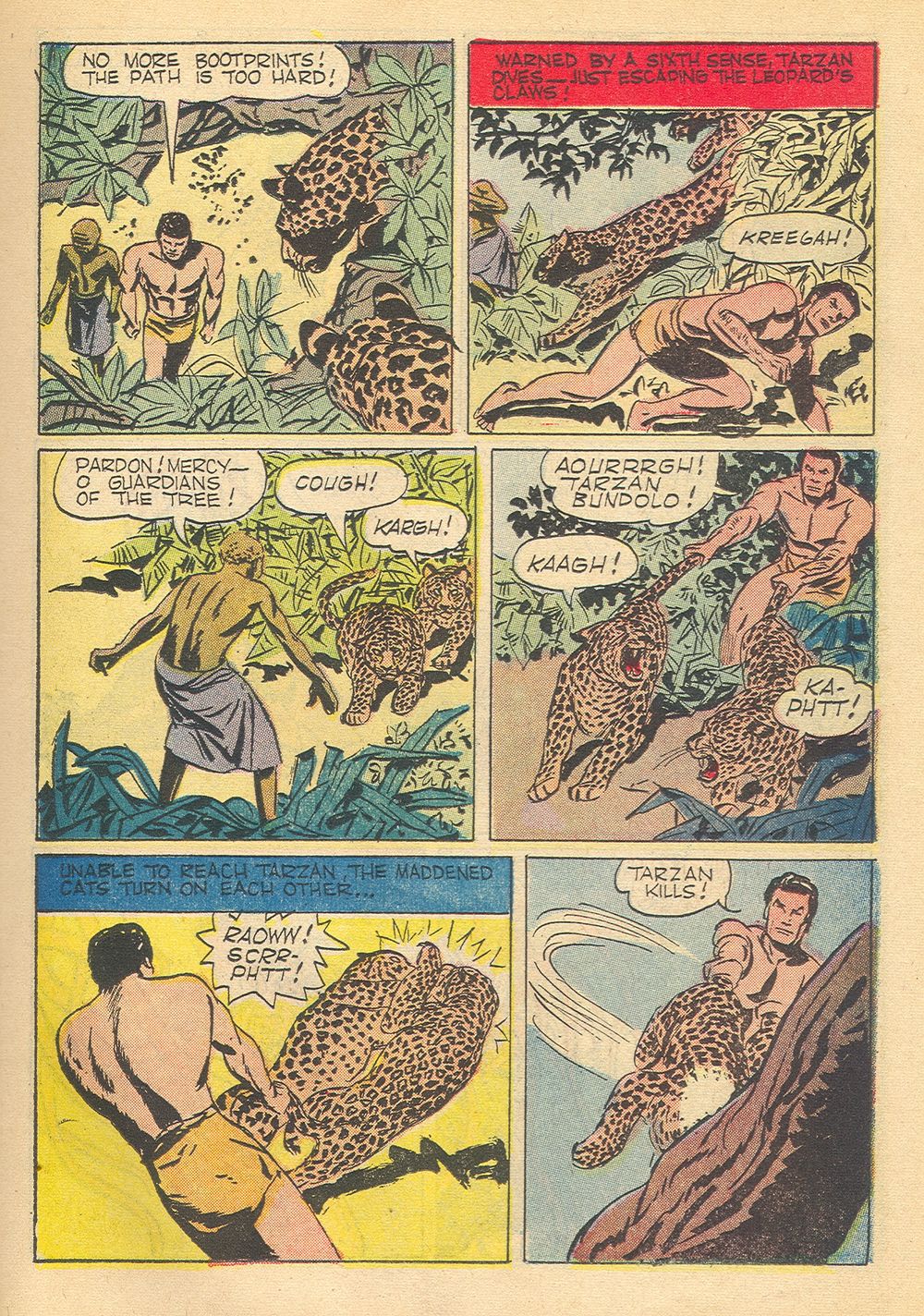 Read online Tarzan (1948) comic -  Issue #51 - 11