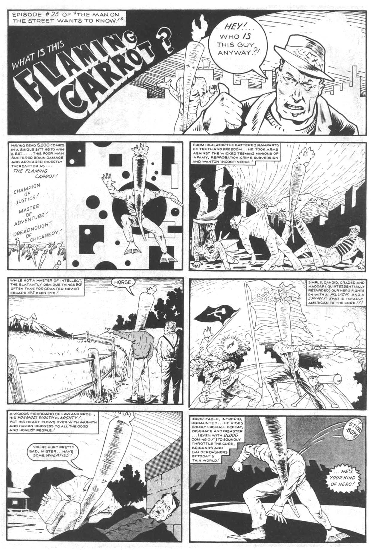 Read online Flaming Carrot Comics (1984) comic -  Issue #14 - 4