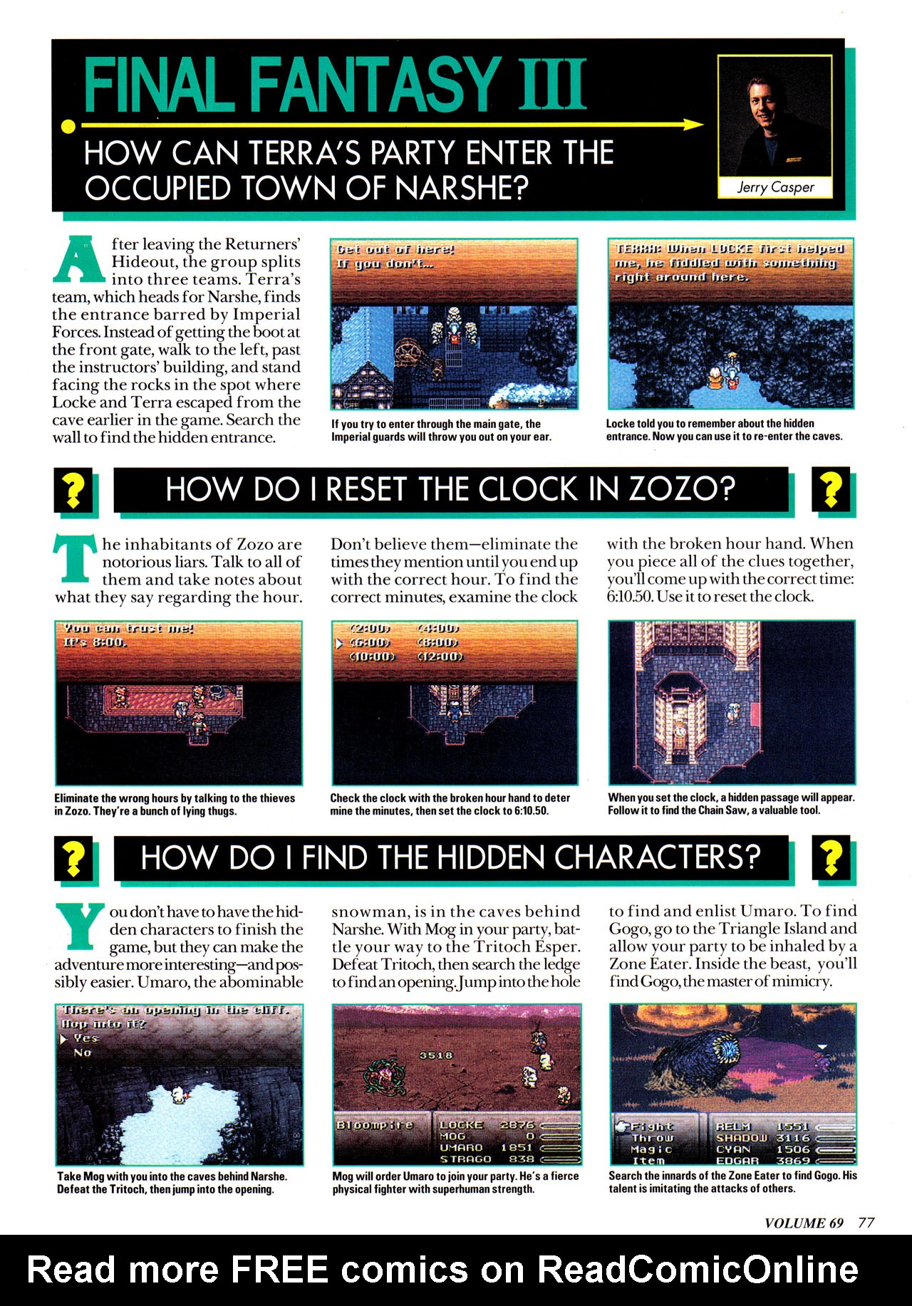 Read online Nintendo Power comic -  Issue #69 - 85