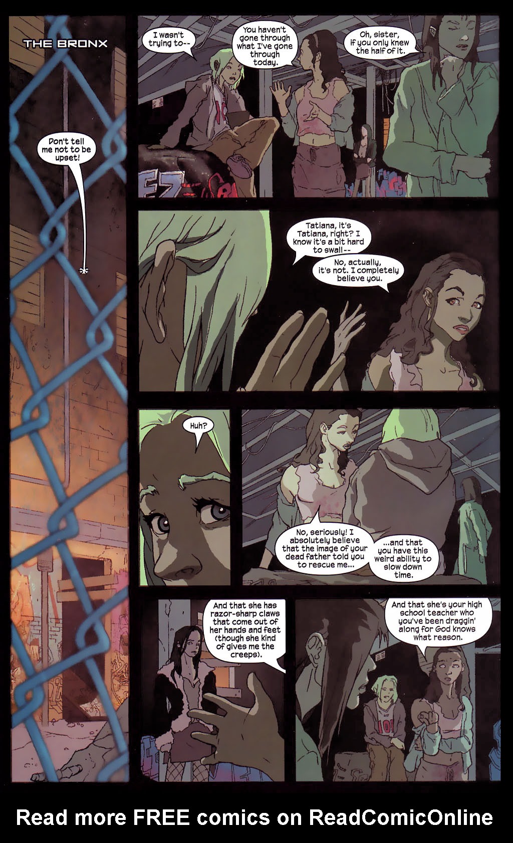 Read online NYX comic -  Issue #6 - 7