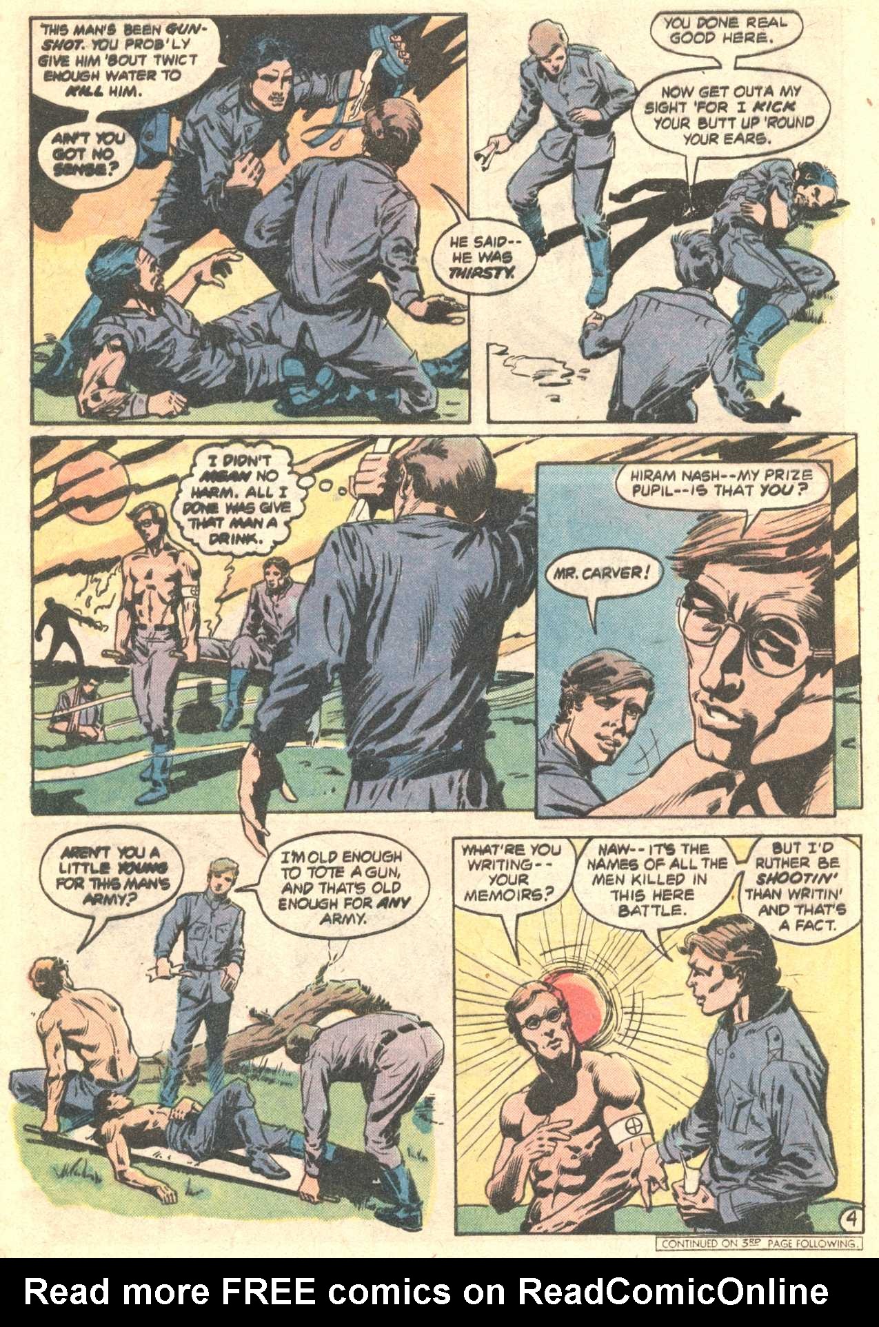 Read online Unknown Soldier (1977) comic -  Issue #215 - 23