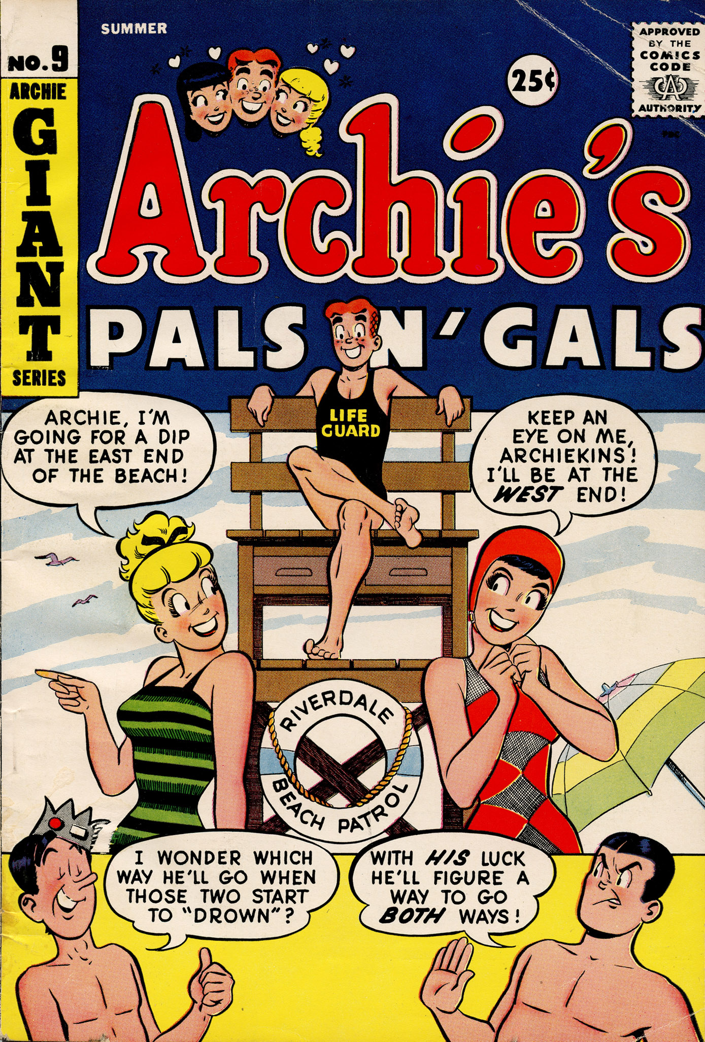 Read online Archie's Pals 'N' Gals (1952) comic -  Issue #9 - 1