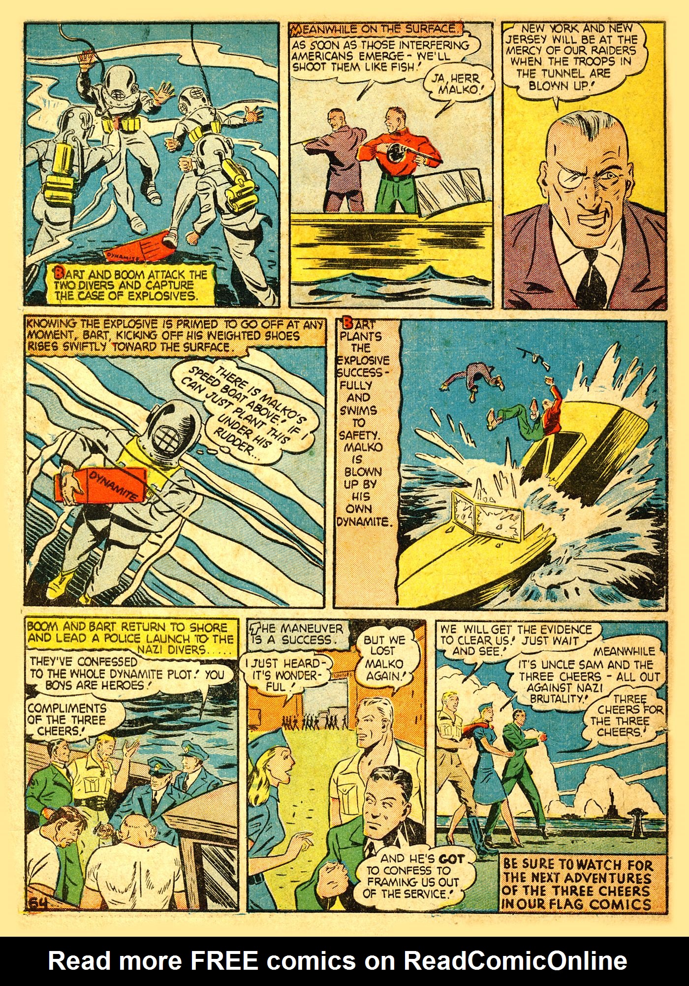 Read online Our Flag Comics comic -  Issue #2 - 65