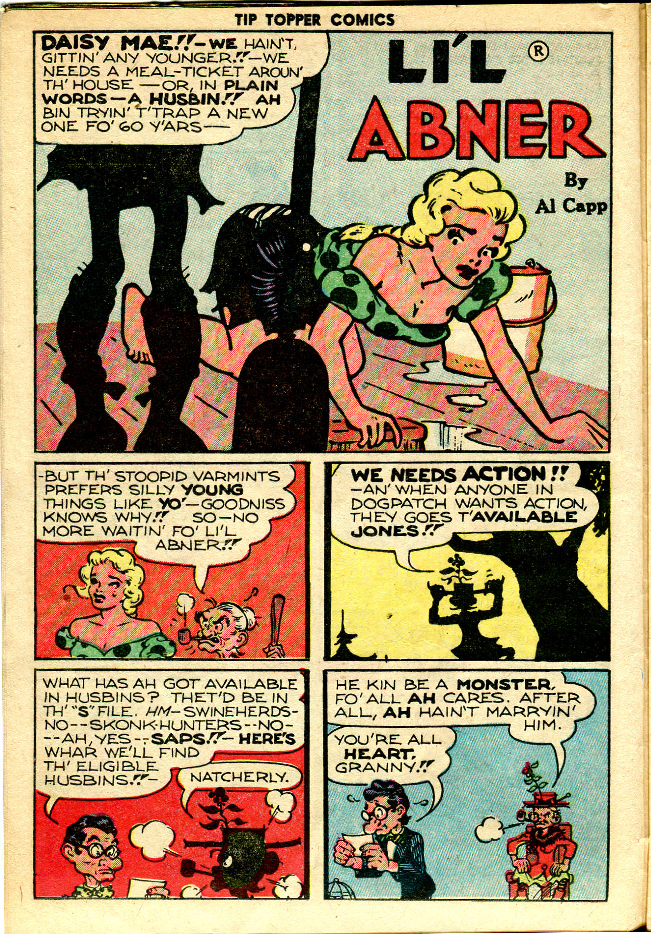 Read online Tip Topper Comics comic -  Issue #15 - 12