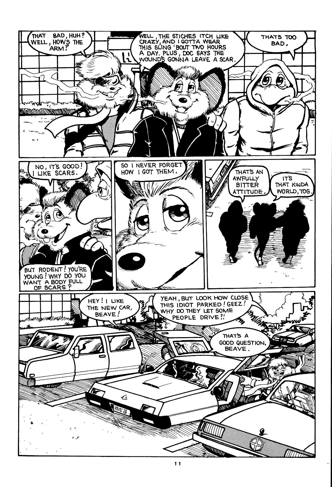Read online Space Beaver comic -  Issue #9 - 13