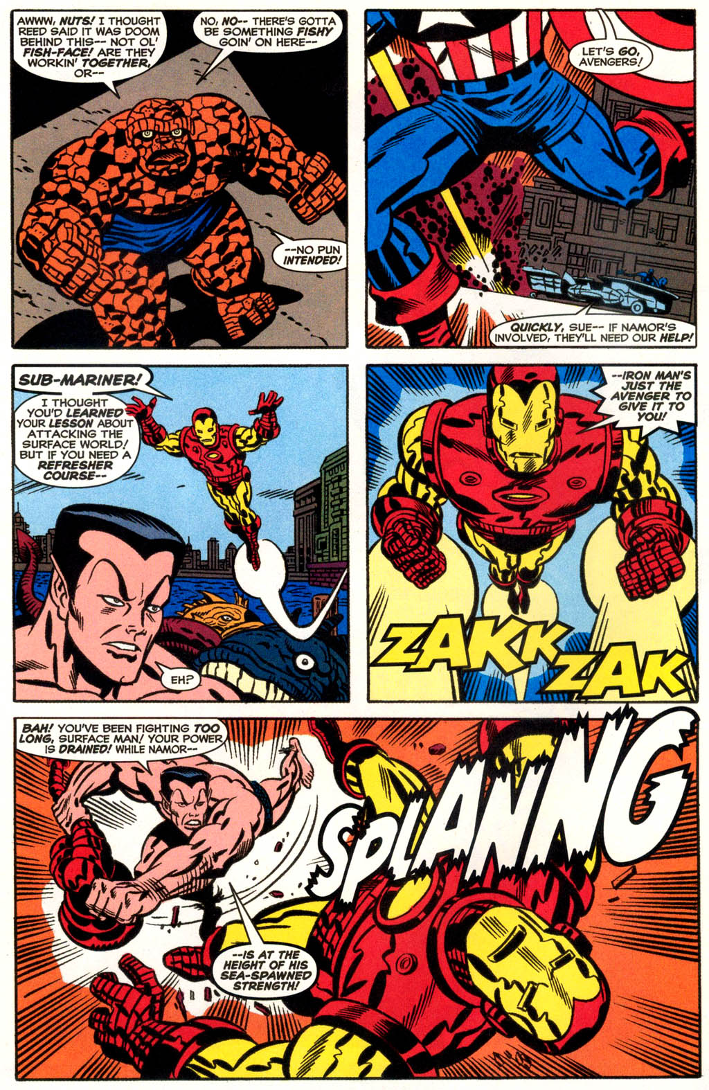 Read online Fantastic Four: World's Greatest Comics Magazine comic -  Issue #8 - 9