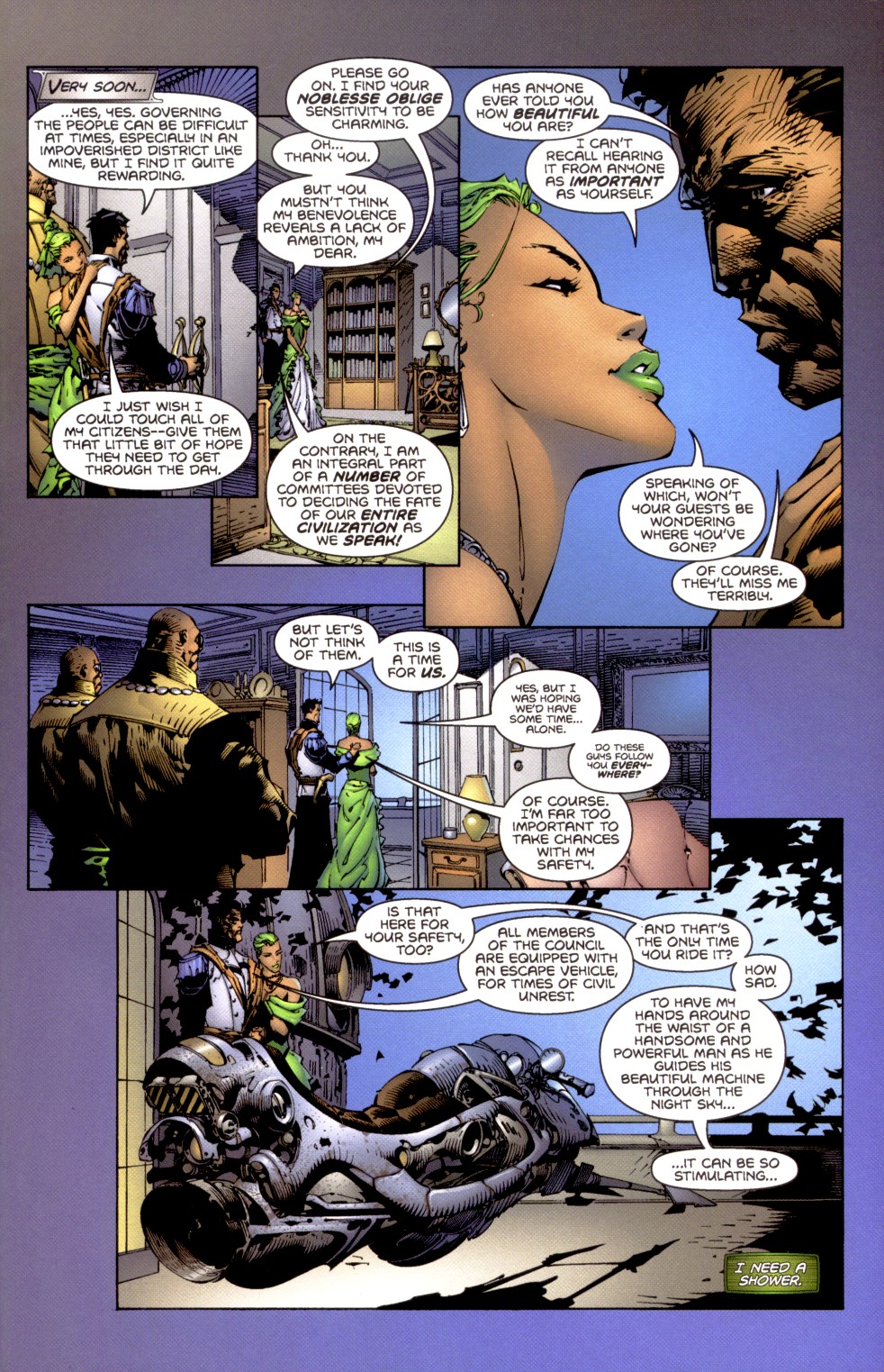 Read online Aphrodite IX (2000) comic -  Issue #1 - 19