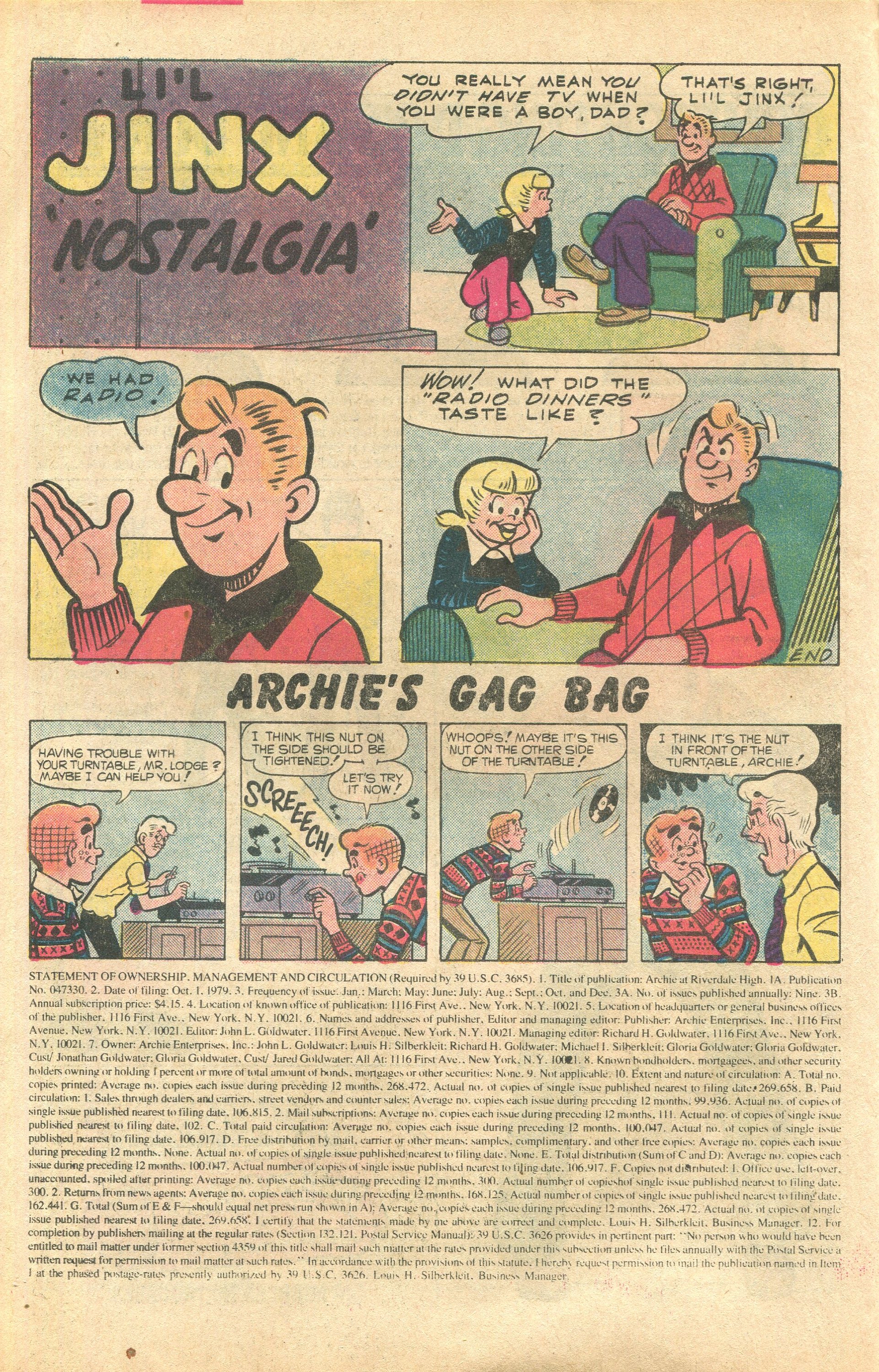 Read online Archie at Riverdale High (1972) comic -  Issue #71 - 10