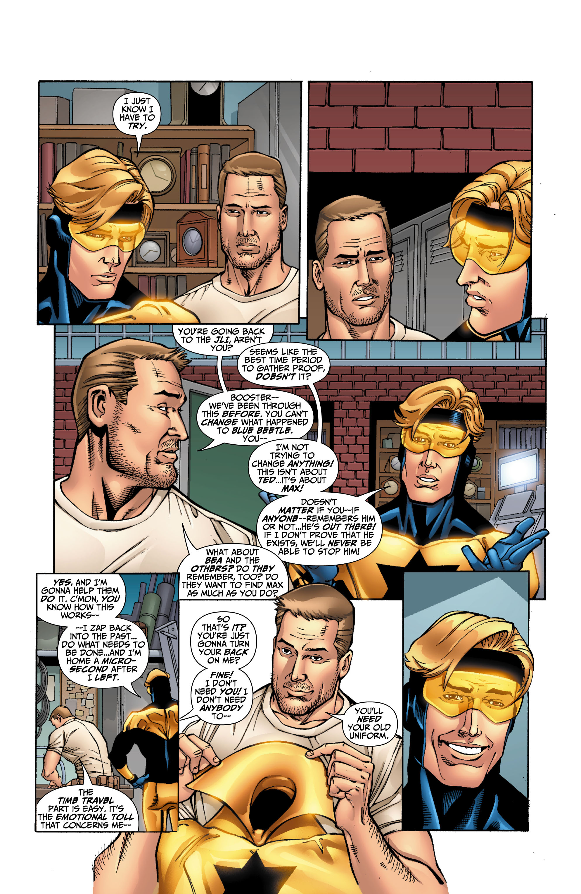 Read online Booster Gold (2007) comic -  Issue #33 - 10