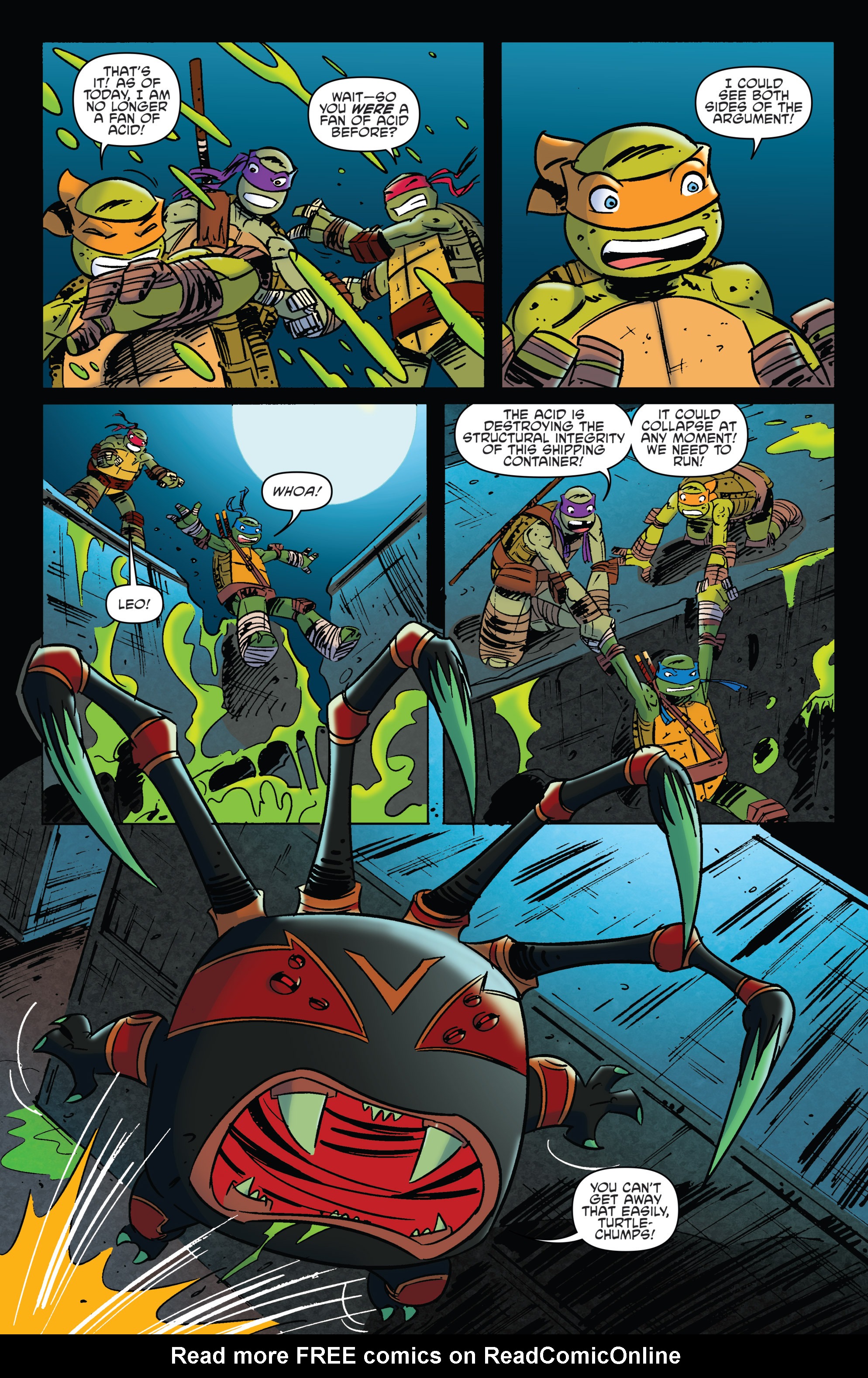 Read online Teenage Mutant Ninja Turtles New Animated Adventures comic -  Issue #22 - 7