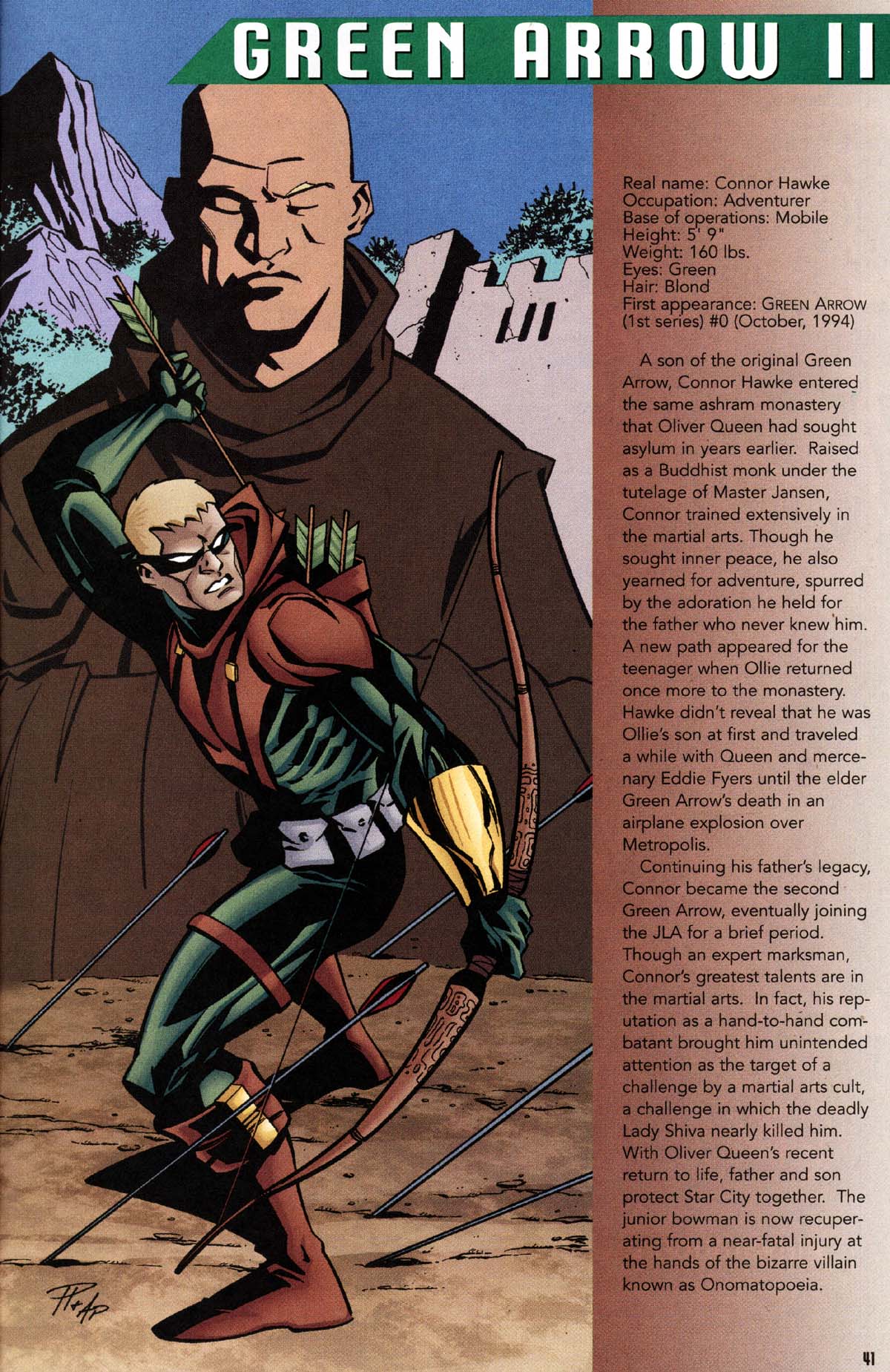 Read online Green Arrow Secret Files and Origins comic -  Issue # Full - 44