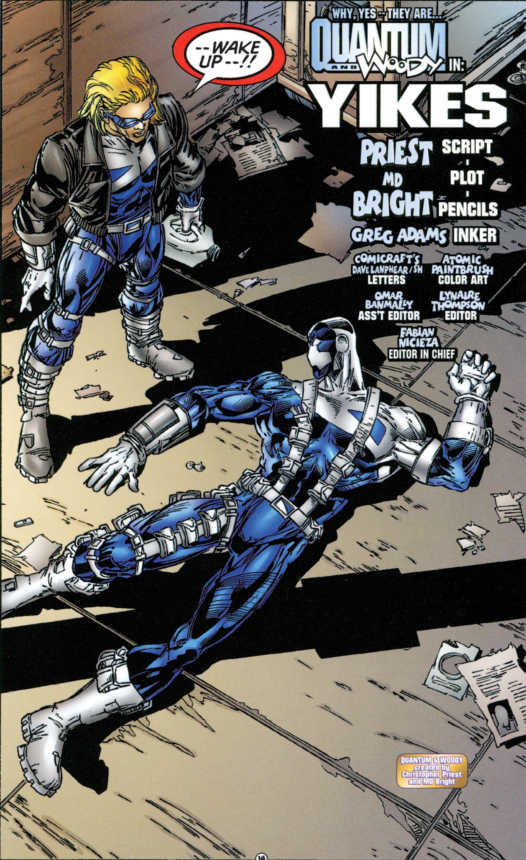 Read online Quantum and Woody (1997) comic -  Issue #5 - 12