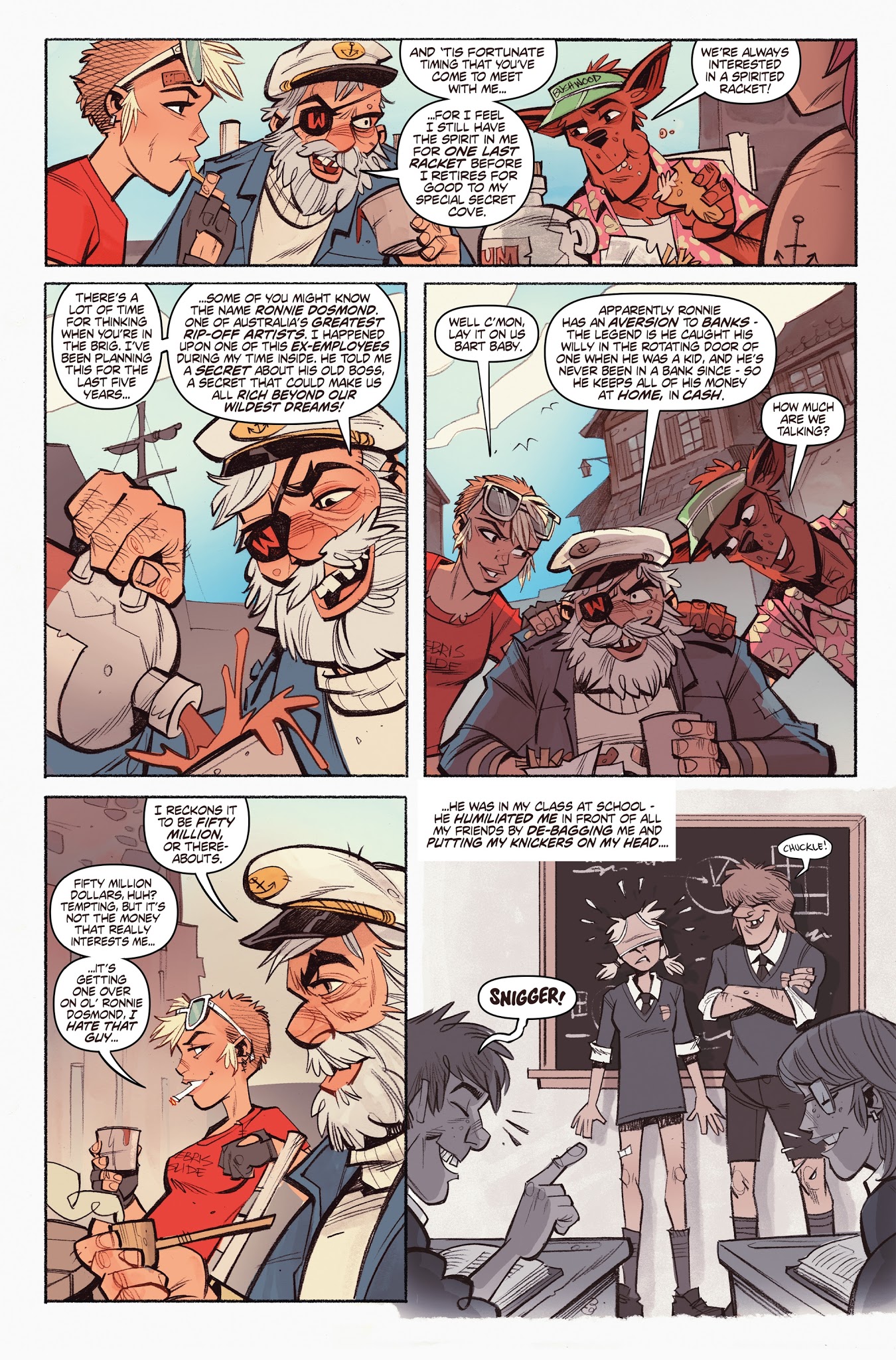 Read online The Wonderful World of Tank Girl comic -  Issue #1 - 7
