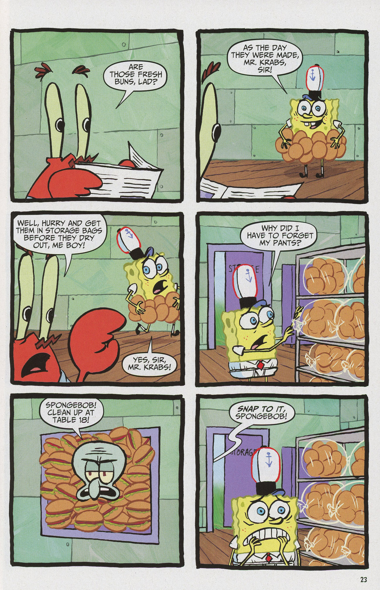 Read online SpongeBob Comics comic - Issue #11.