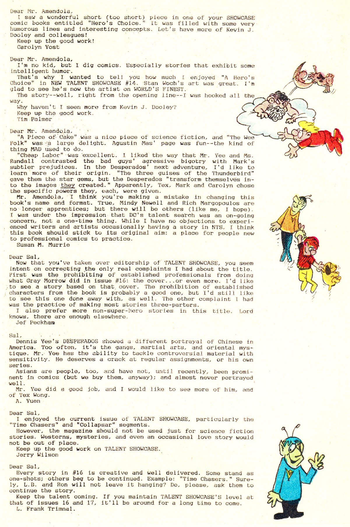 Read online The New Talent Showcase comic -  Issue #19 - 25