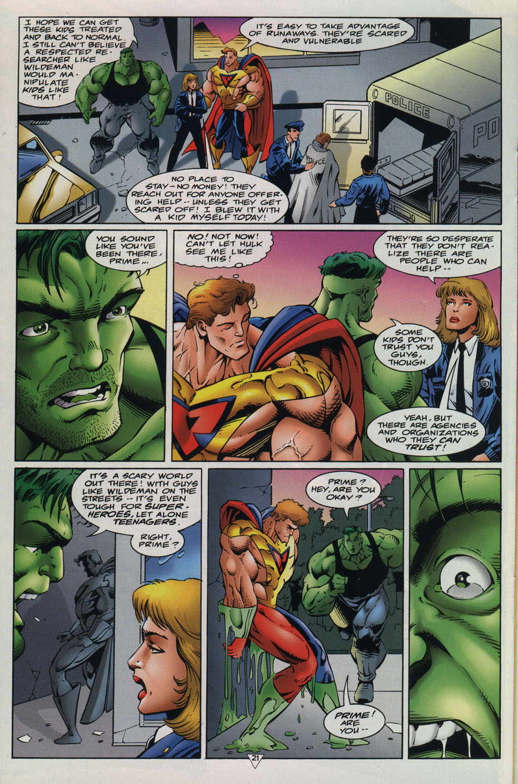 Read online Prime Vs. The Incredible Hulk comic -  Issue # Full - 25