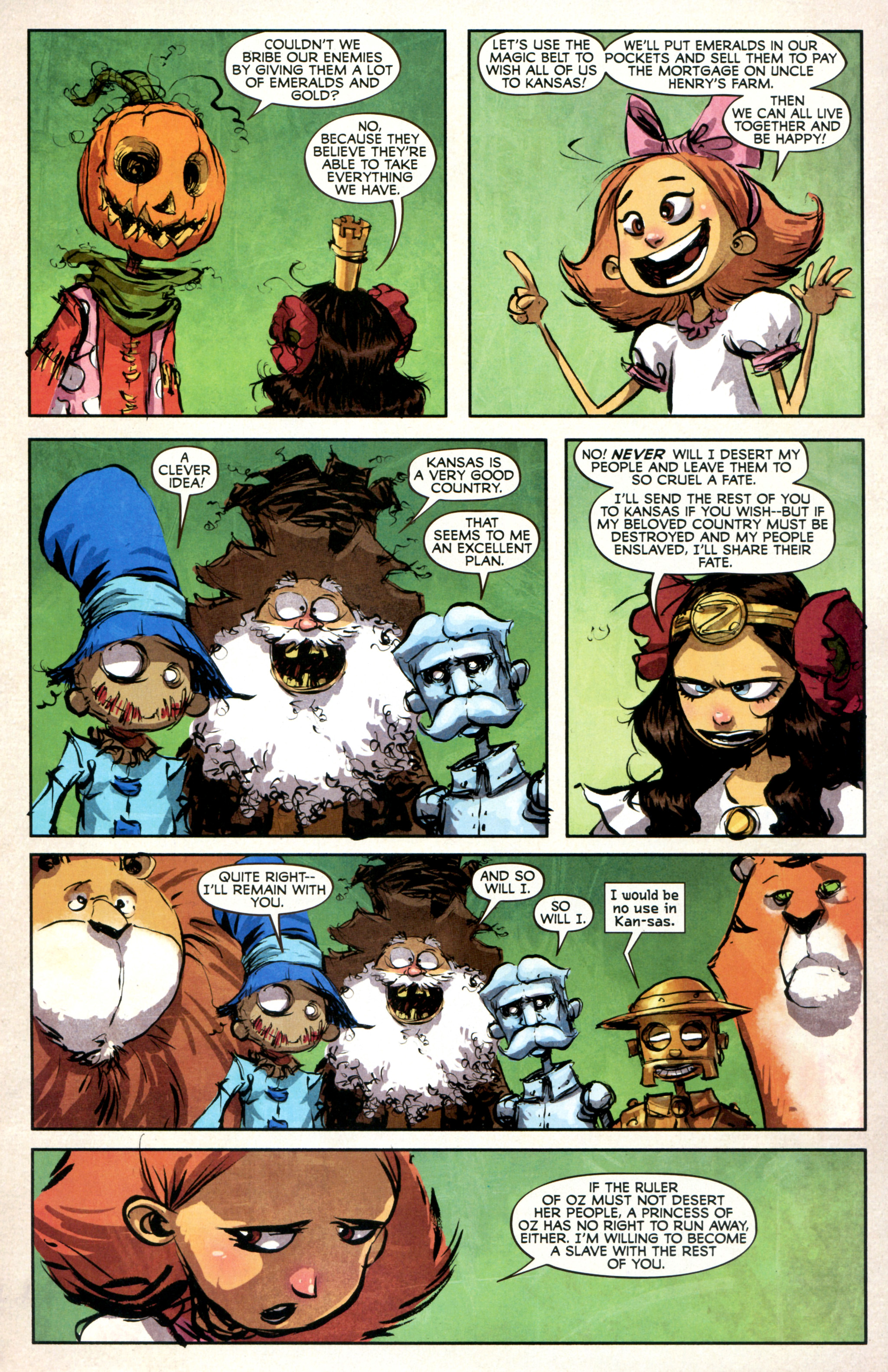 Read online The Emerald City of Oz comic -  Issue #5 - 9