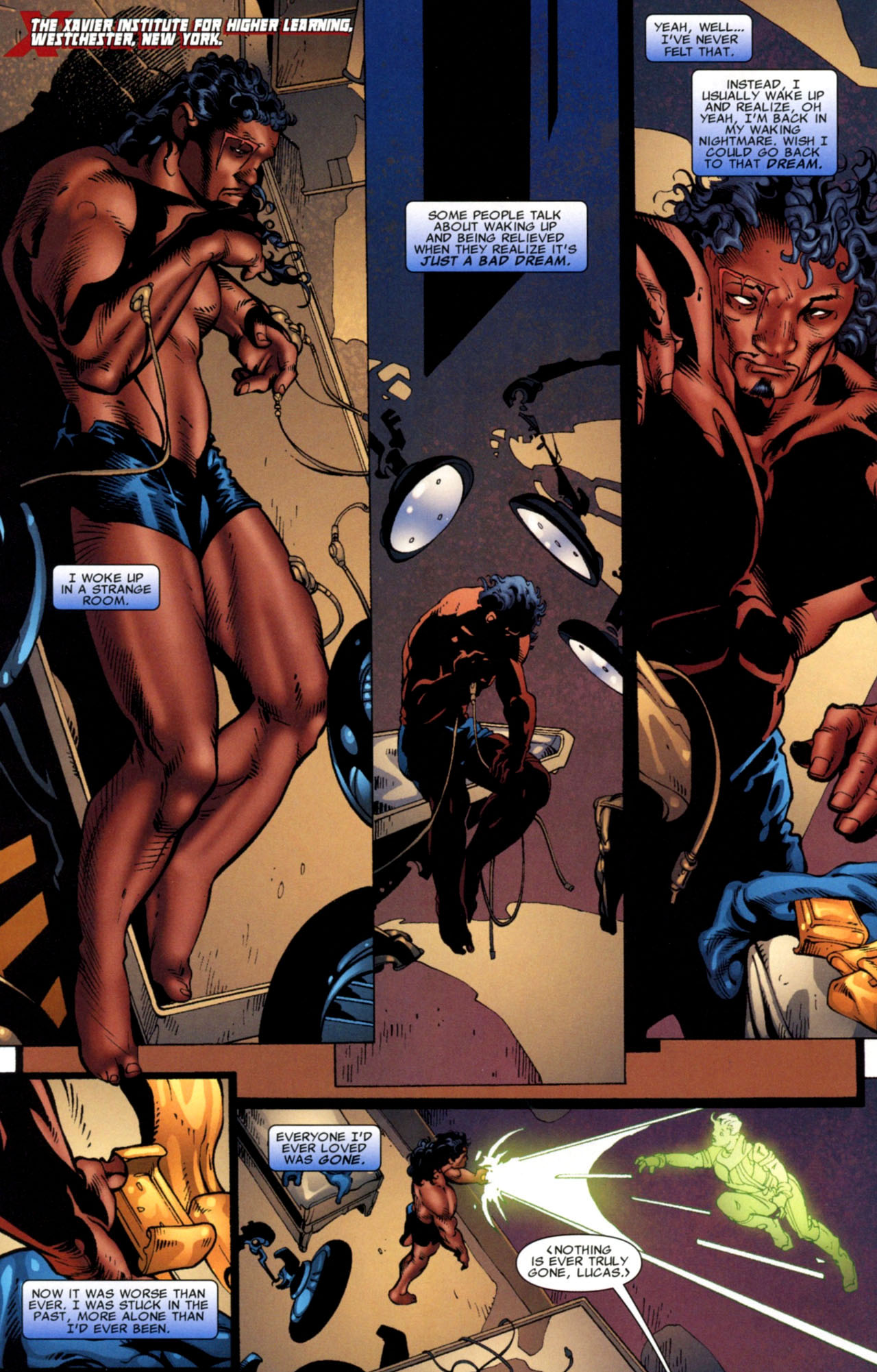 Read online X-Men: The Times and Life of Lucas Bishop comic -  Issue #3 - 16