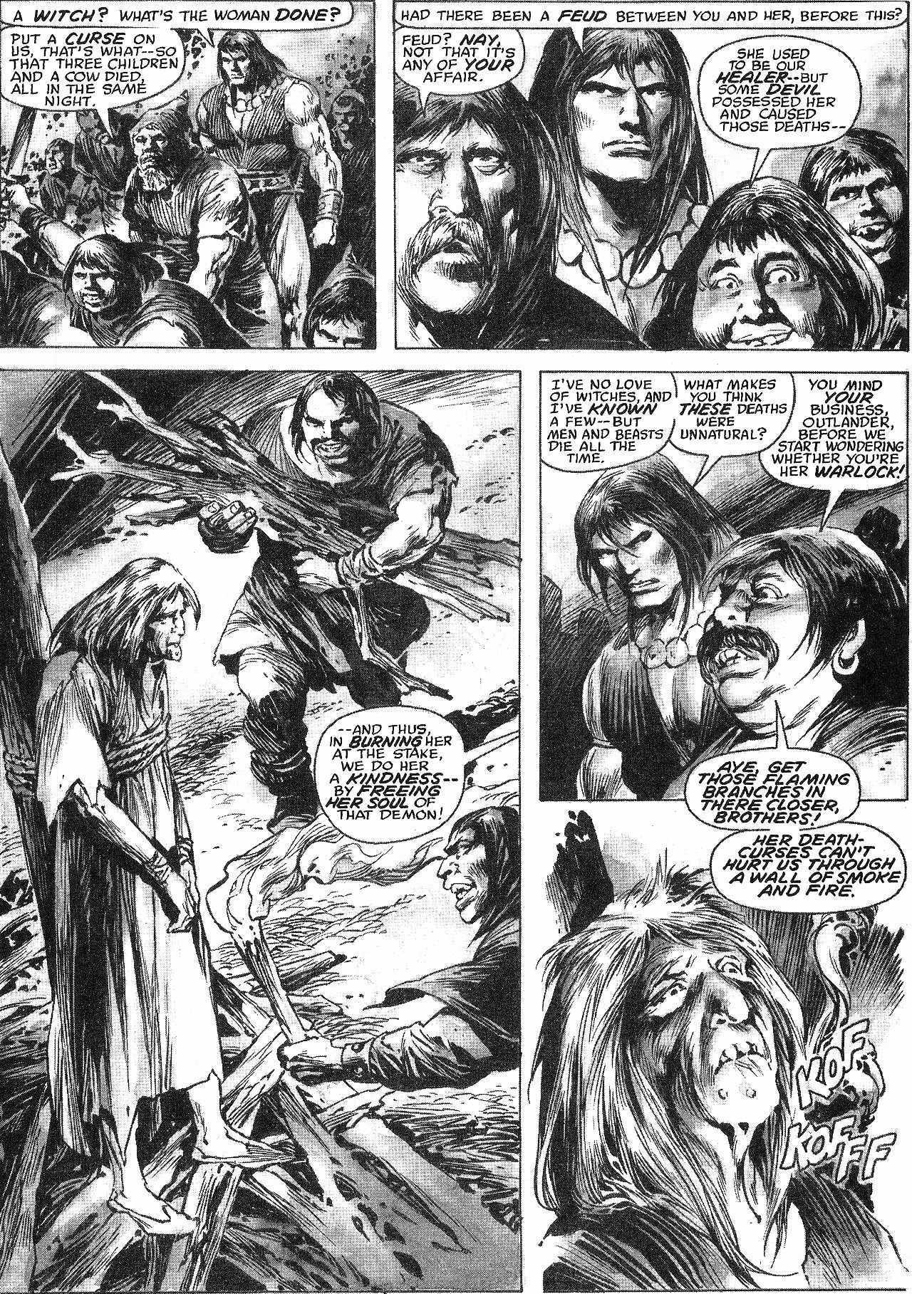 Read online The Savage Sword Of Conan comic -  Issue #208 - 8