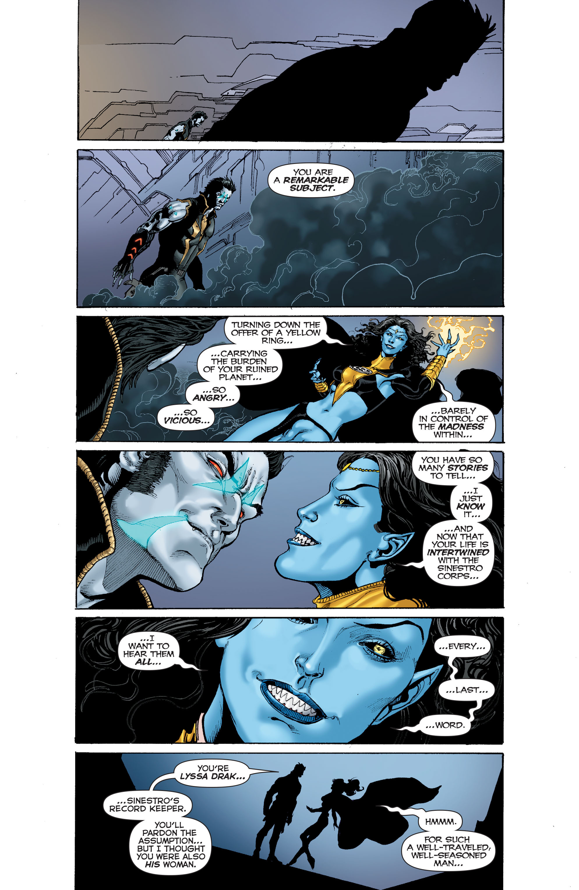 Read online Sinestro comic -  Issue #15 - 16