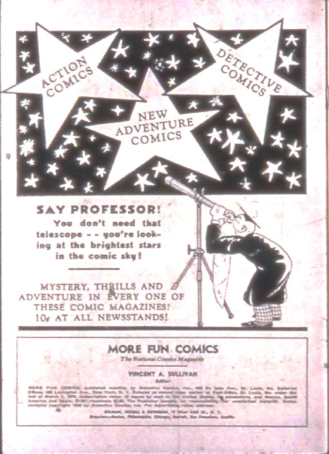 Read online More Fun Comics comic -  Issue #35 - 2