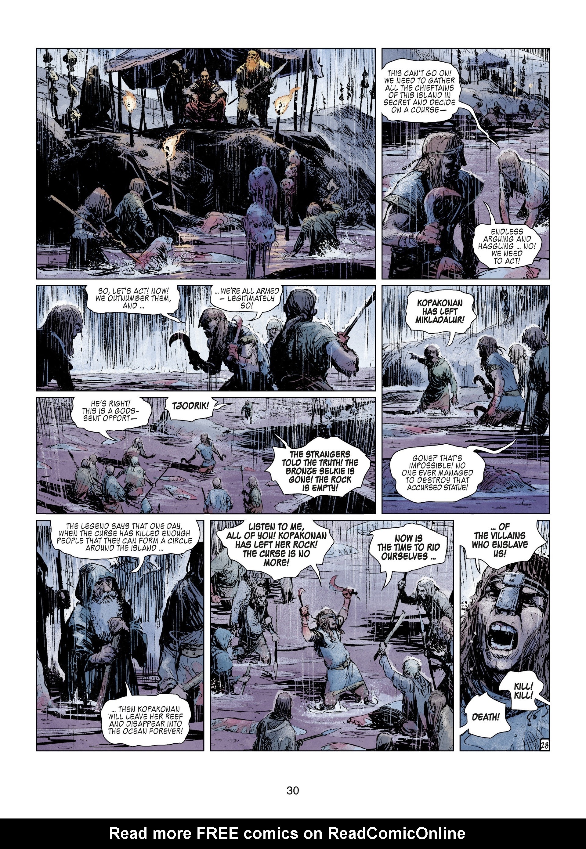 Read online Thorgal comic -  Issue #30 - 32