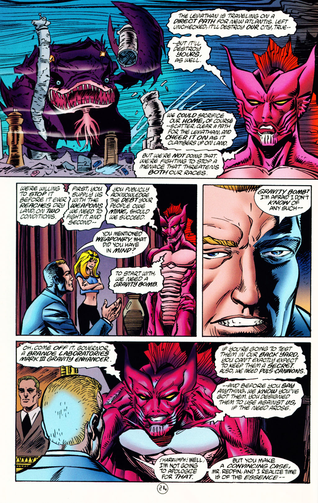 Read online Tangent Comics/ Sea Devils comic -  Issue # Full - 30